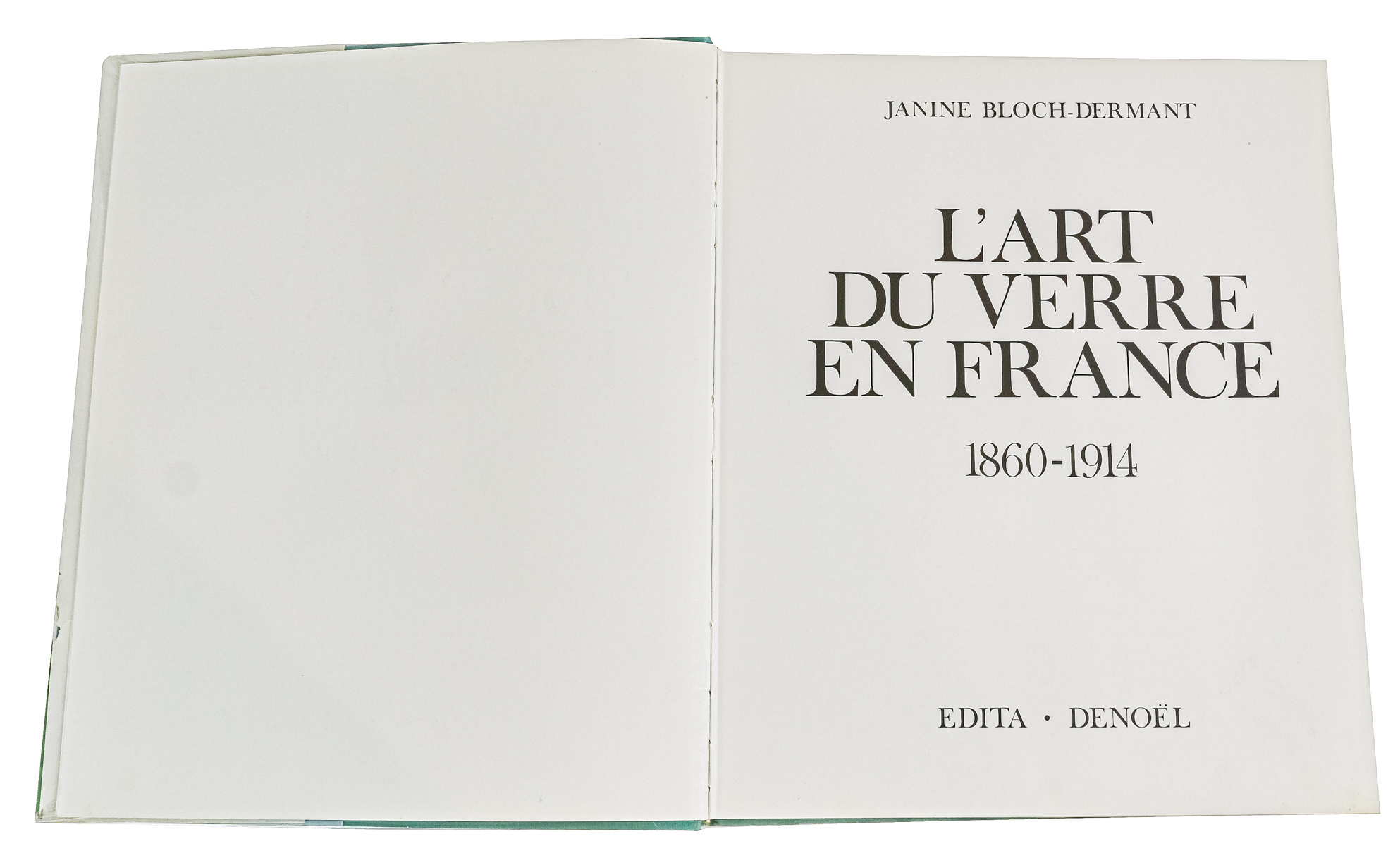 "L´ART DU VERRE EN FRANCE 1860-1914"