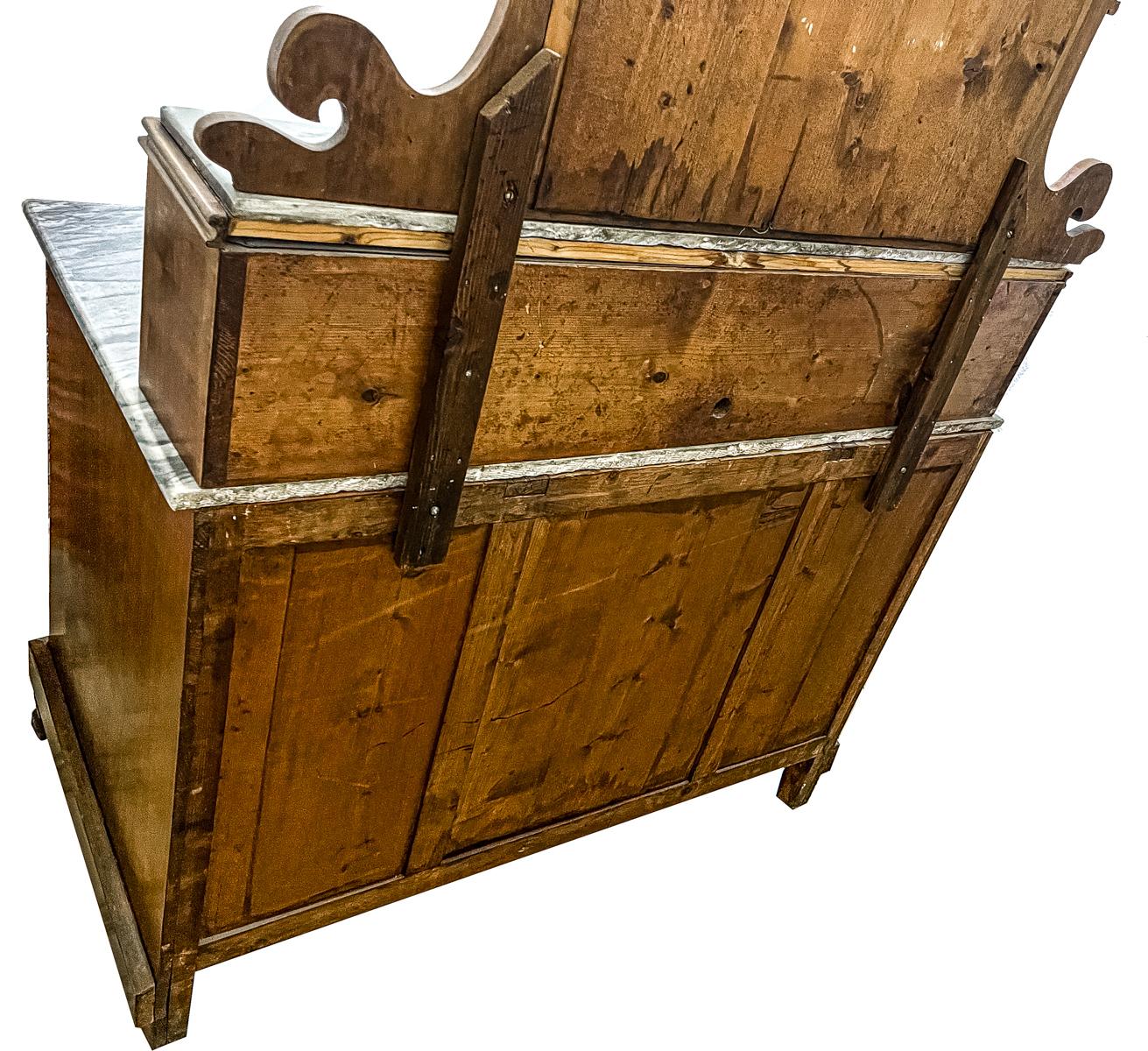 MUEBLE LAVABO TOCADOR MOERNISTA DE PRINCIPIOS DEL S.XX