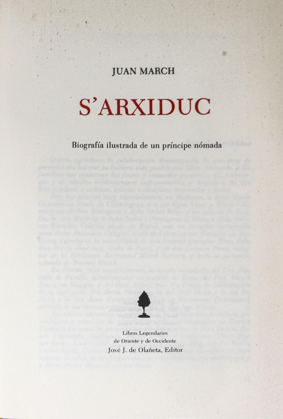 "S&#39;ARXIDUC"