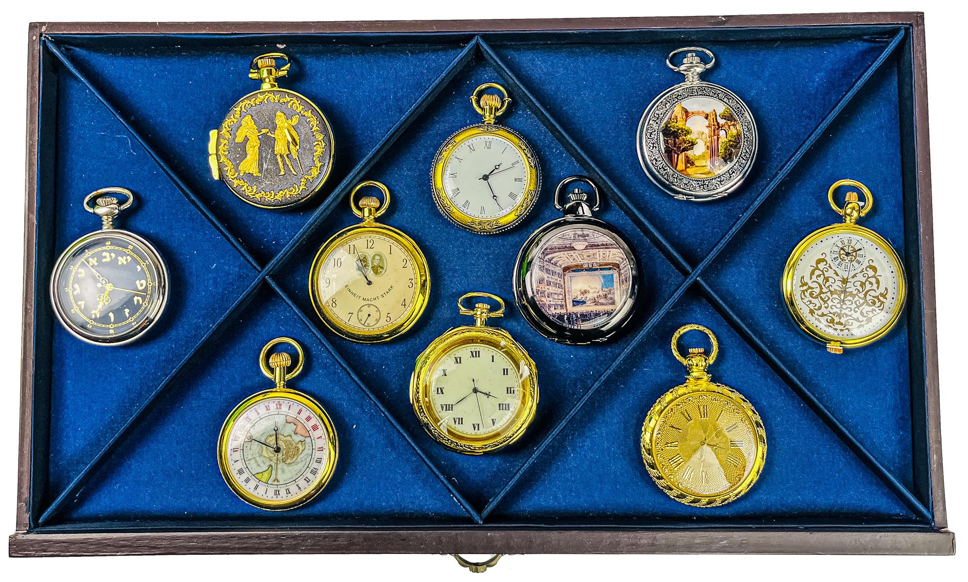 COLECCIÓN DE RELOJES DE BOLSILLO