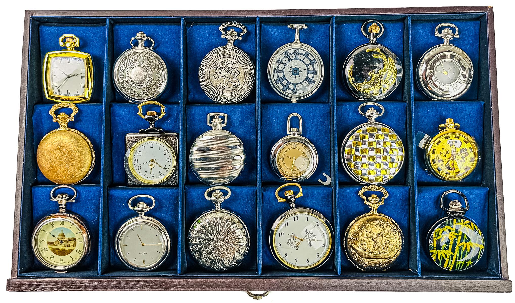 COLECCIÓN DE RELOJES DE BOLSILLO