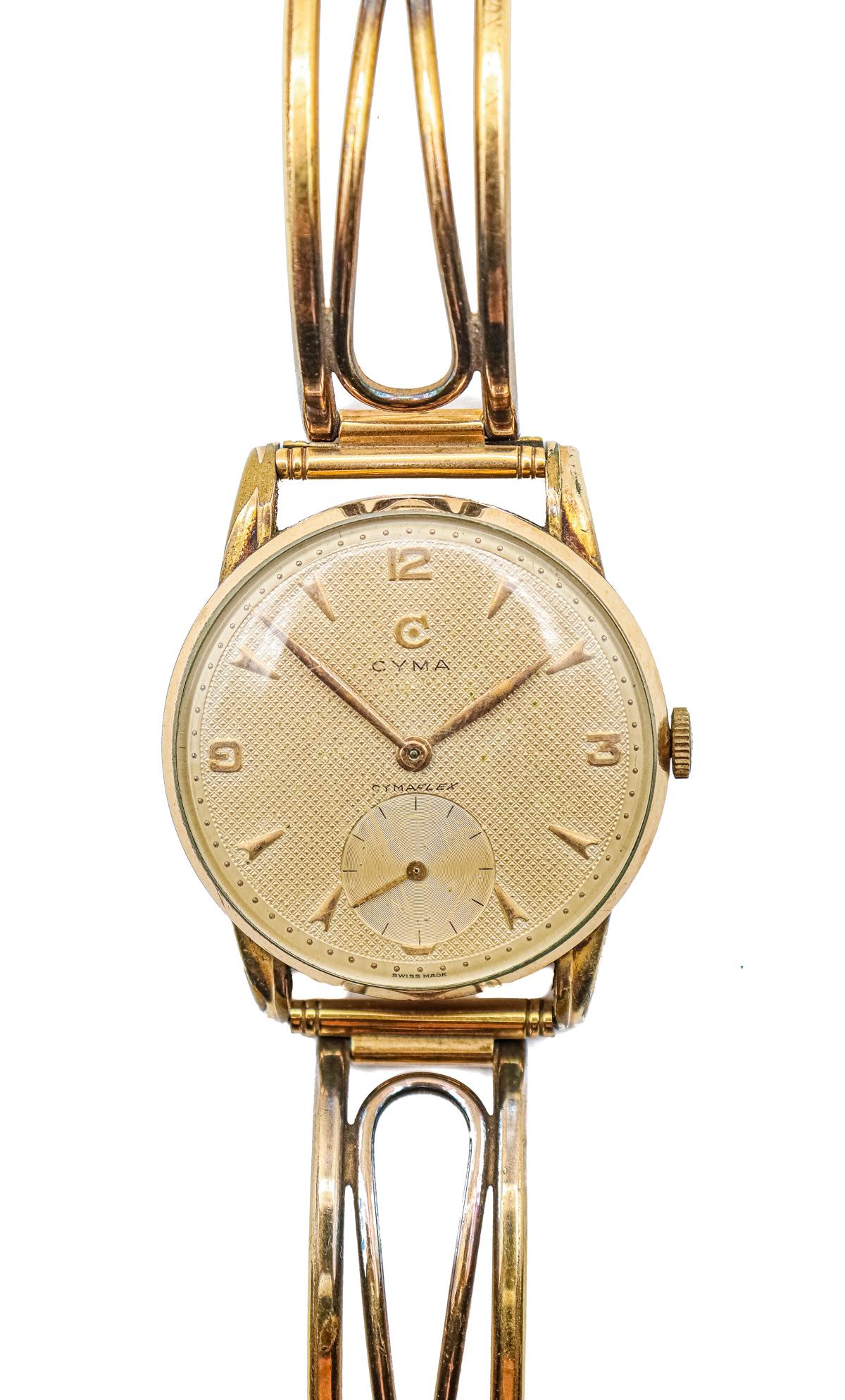 RELOJ DE PULSERA CYMA AÑOS 60