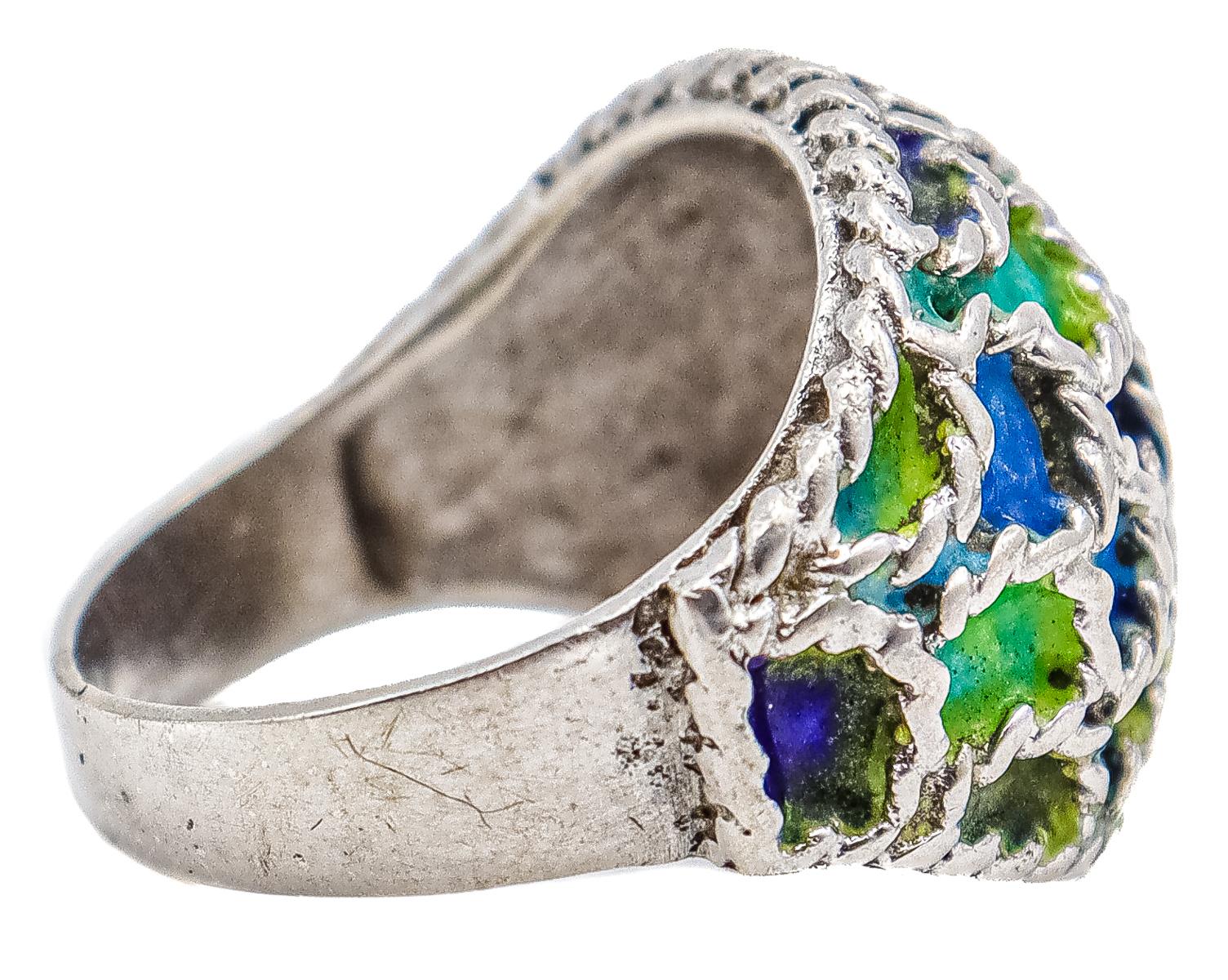 ANILLO CON ESMALTES