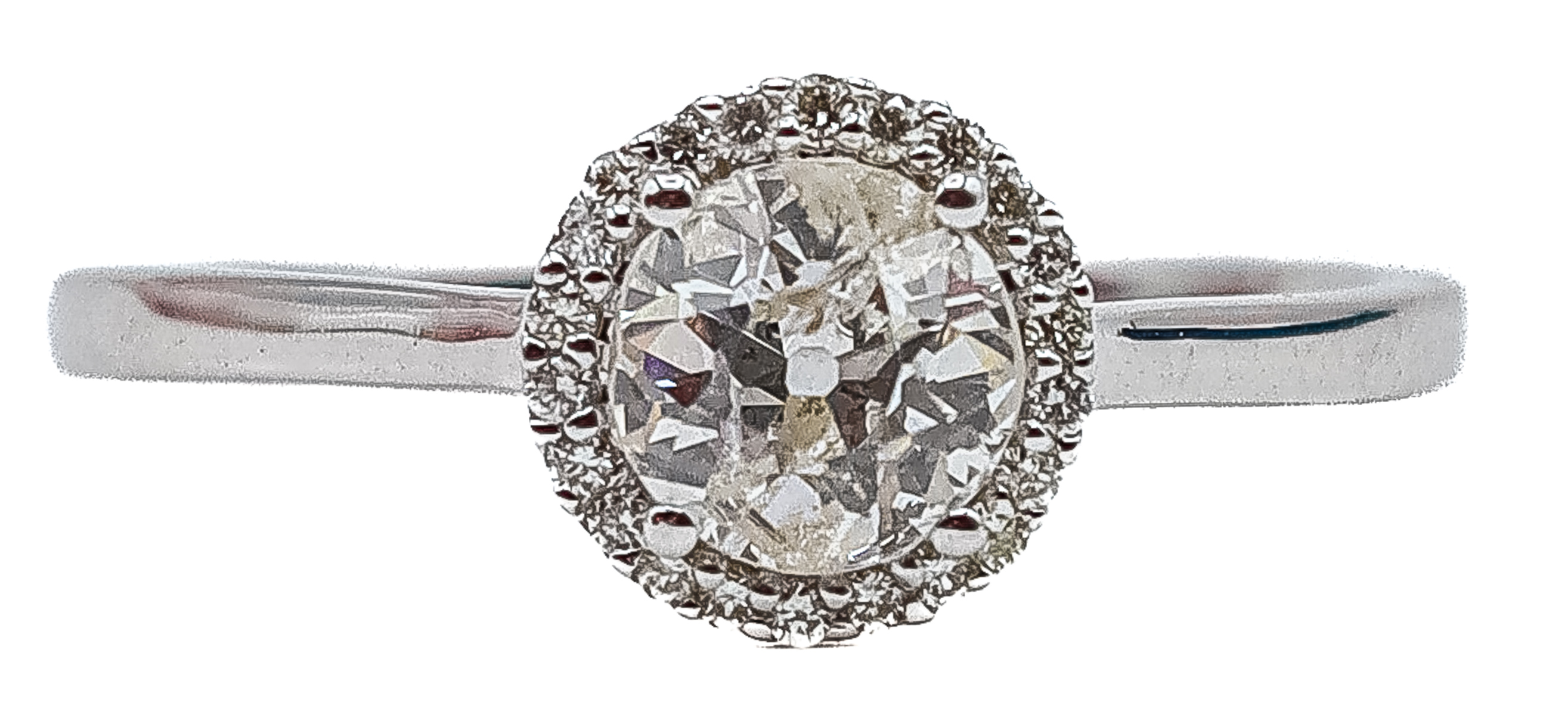 ANILLO SOLITARIO CON DIAMANTE