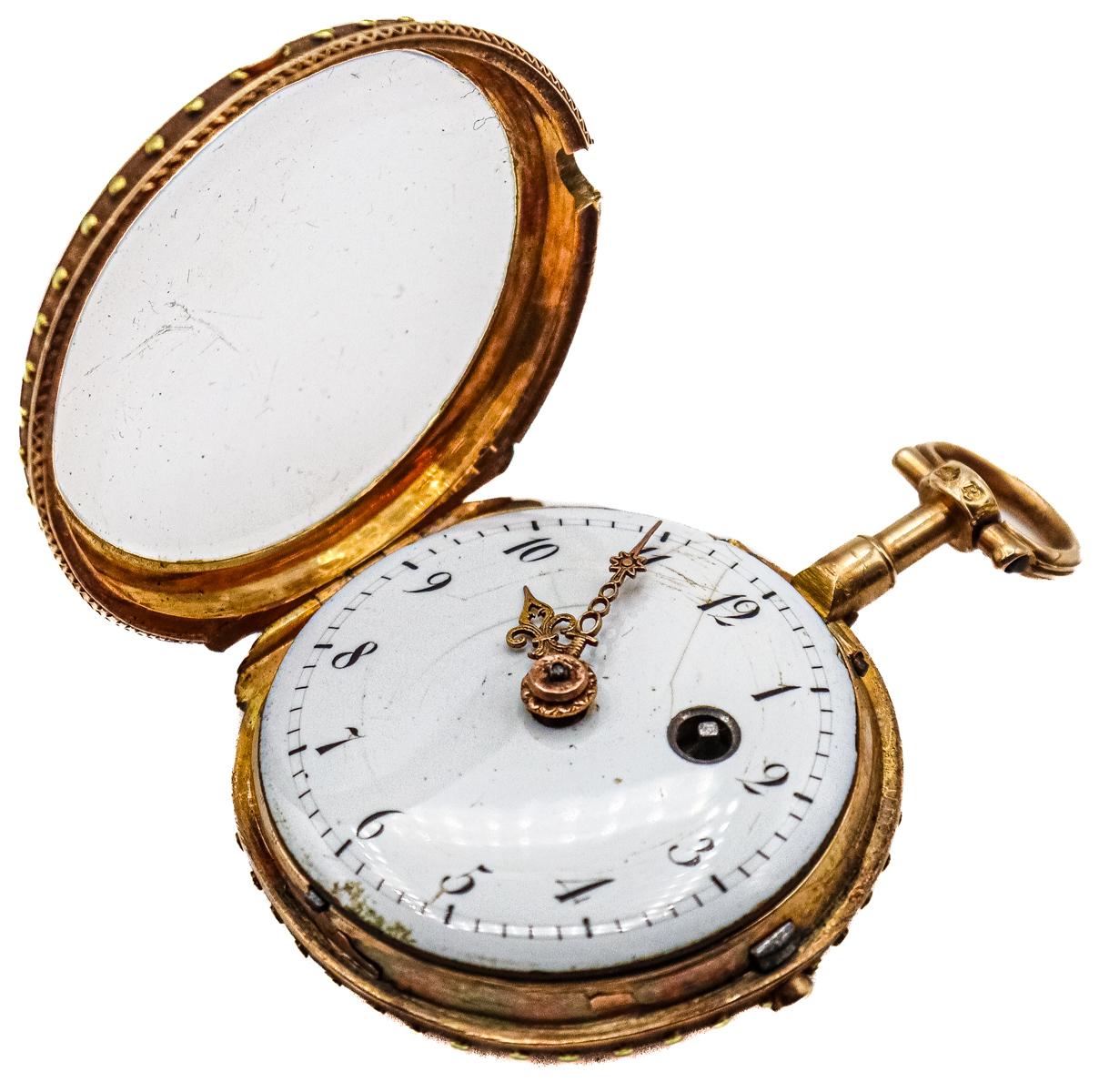 RELOJ DE BOLSILLO SABONETA DEL S.XVIII