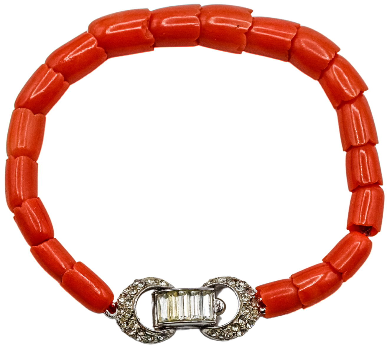 PULSERA DE CORAL AÑOS 30