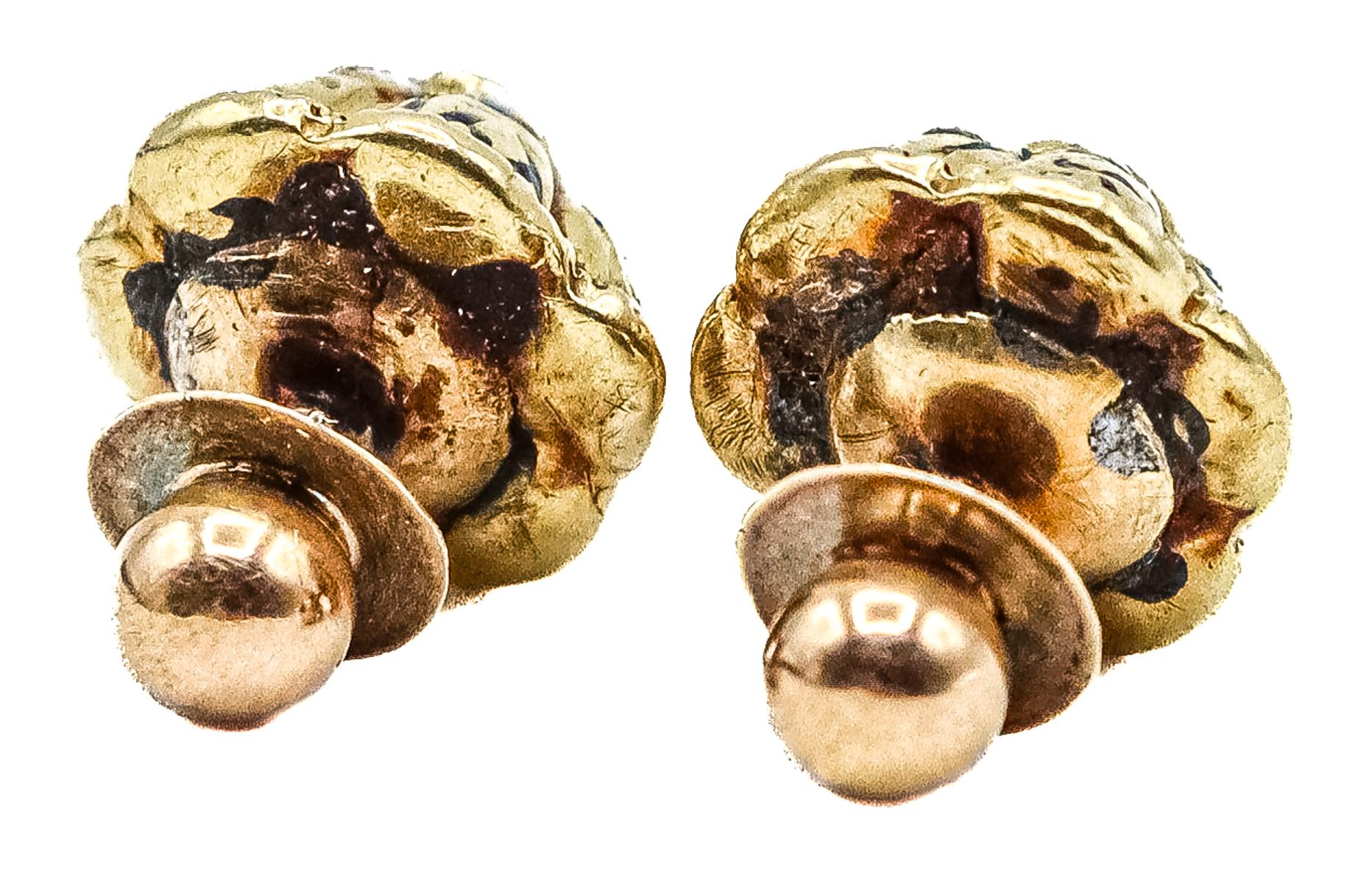 PENDIENTES MALLORQUINES DE NIÑA DEL S.XIX