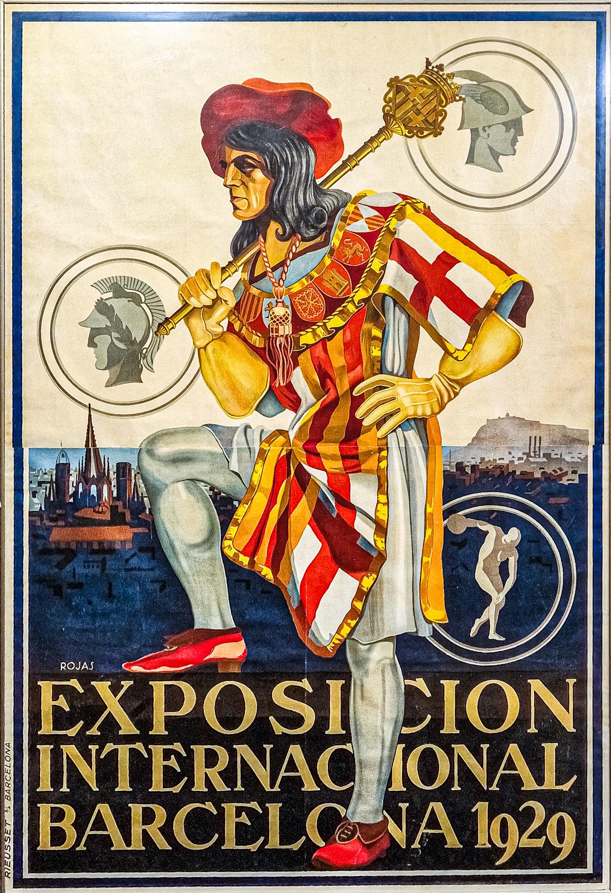 CARTEL EXPOSICIÓN INTERNACIONAL, BARCELONA 1929