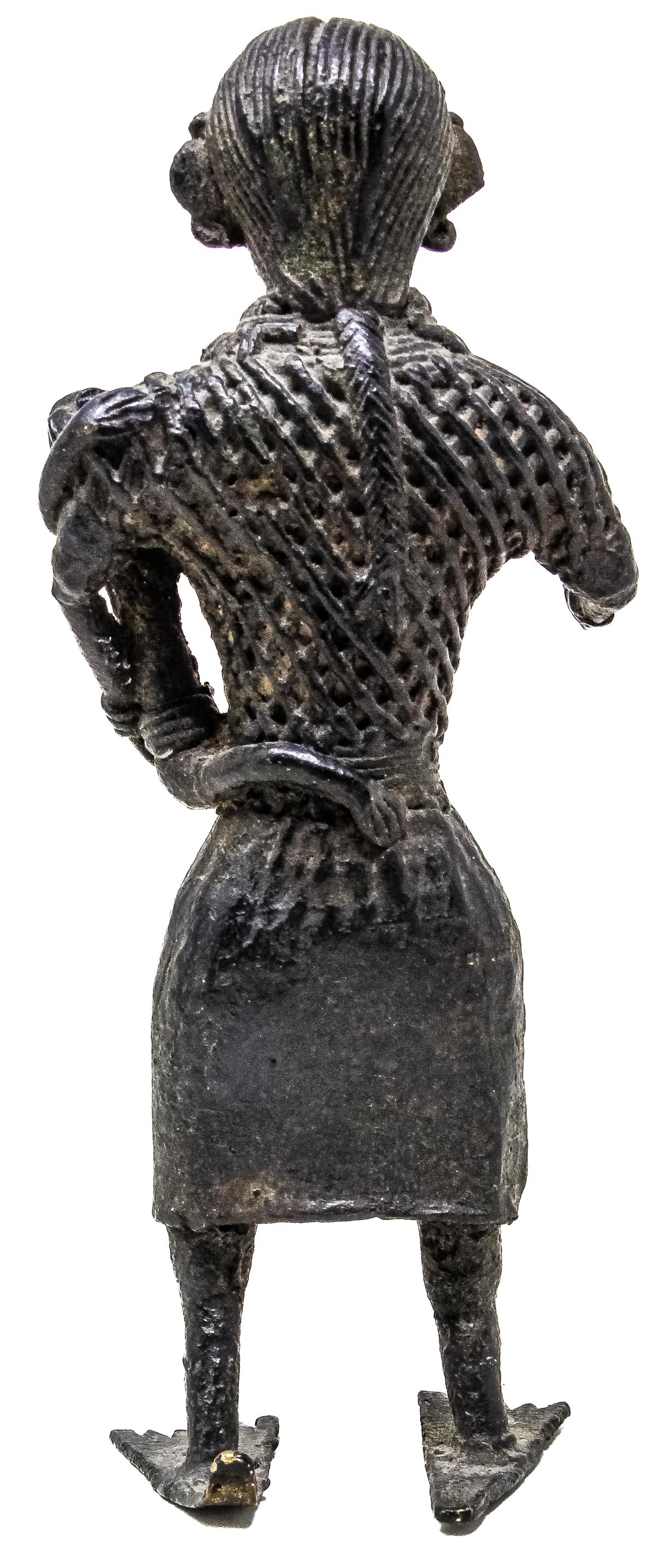 FIGURA DE BENIN  (ACTUAL NIGERIA) DEL SIGLO XIX