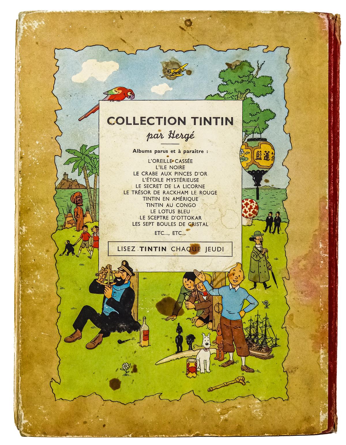 "TINTIN - LE SCEPTRE D´OTTOKAR"