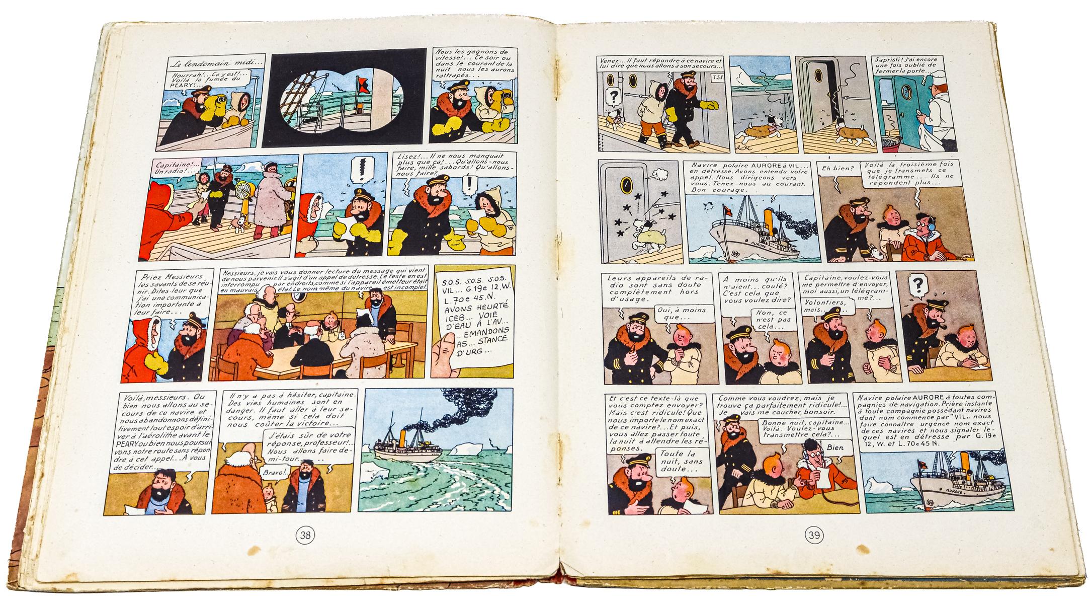 LIBRO DE TINTIN L´ETOILE MYSTÉRIEUSE