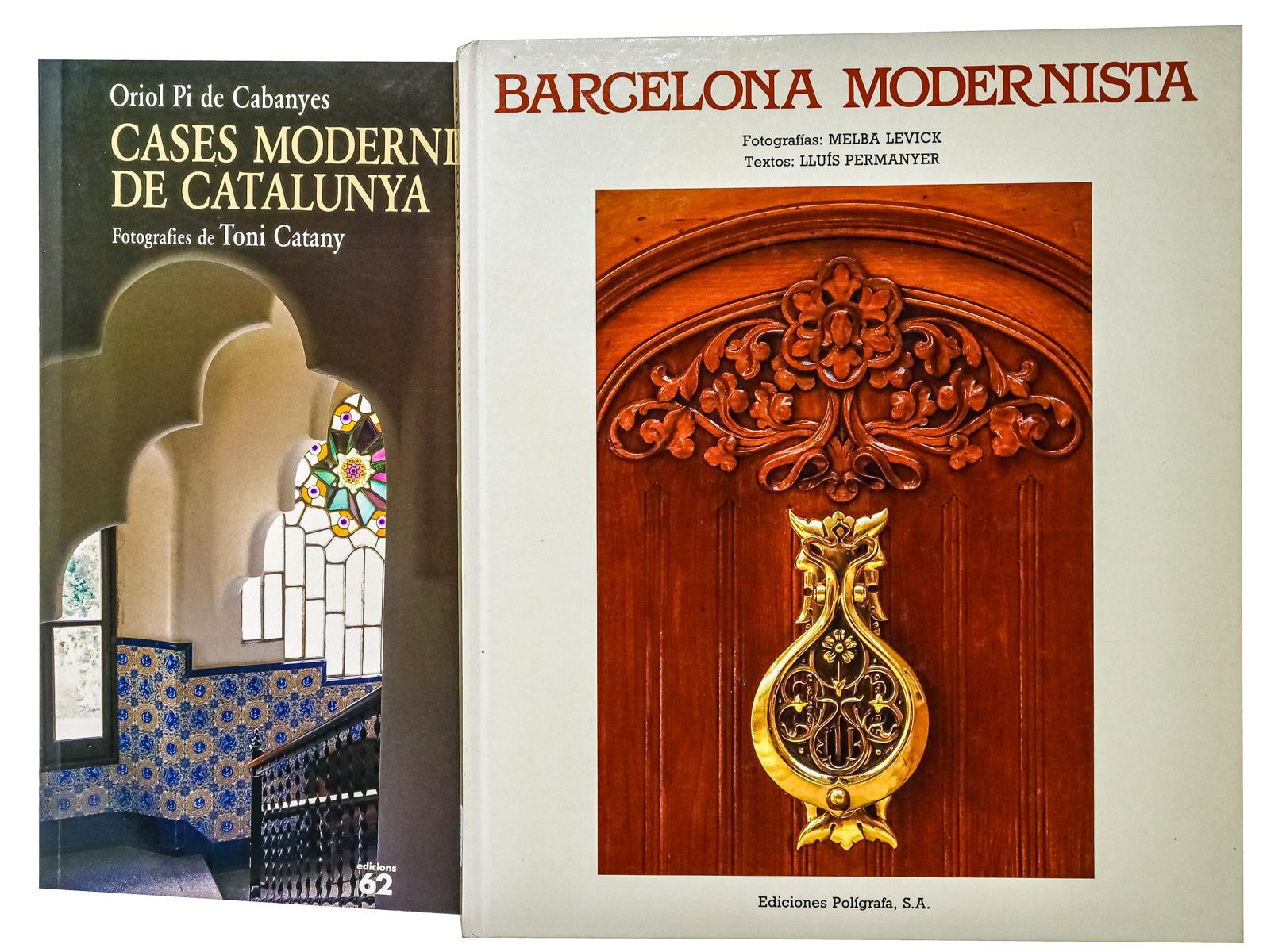 DOS LIBROS SOBRE ARQUITECTURA MODERNISTA CATALANA