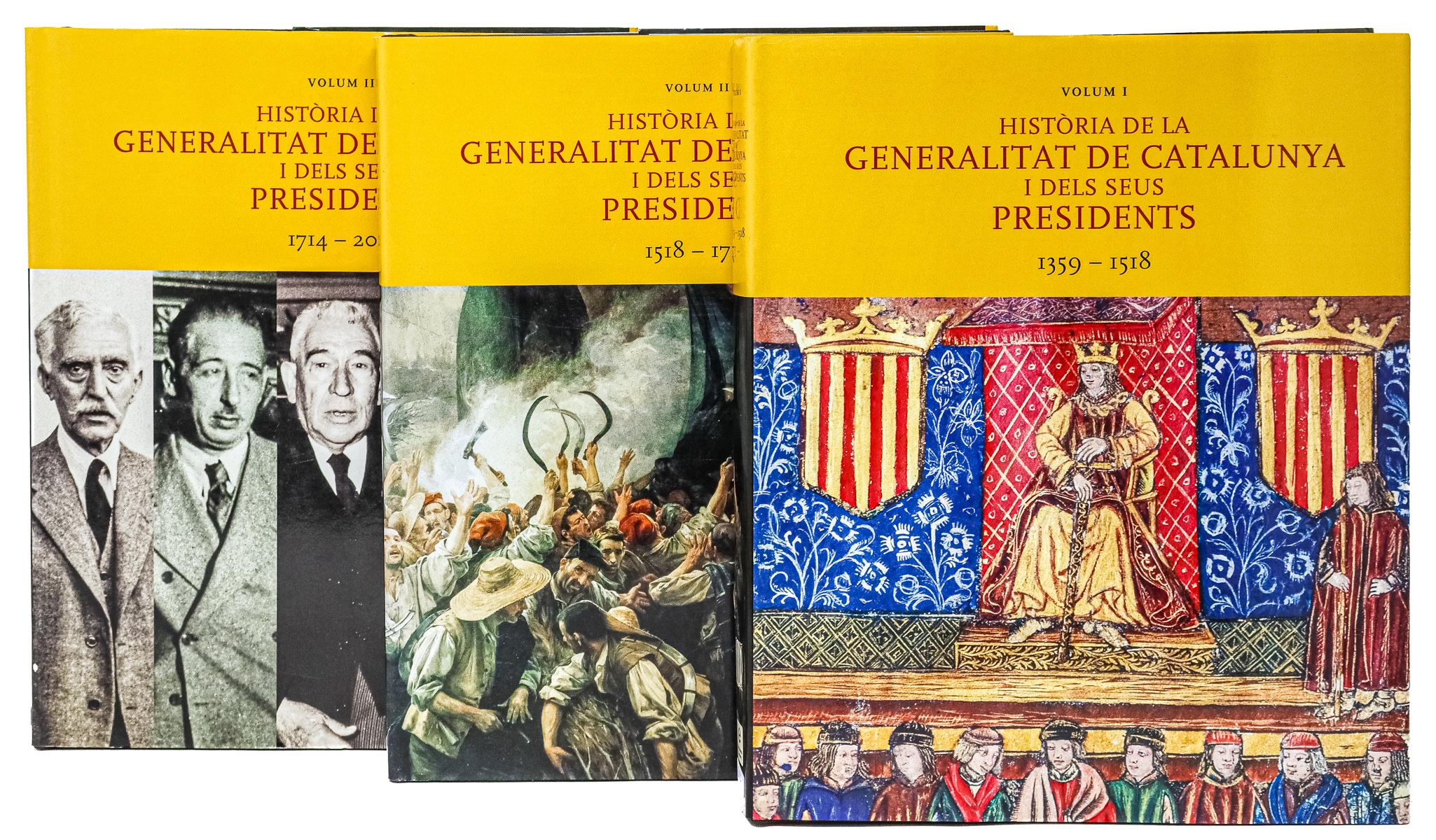 "HISTÒRIA DE LA GENERALITAT I DELS SEUS PRESIDENTS"