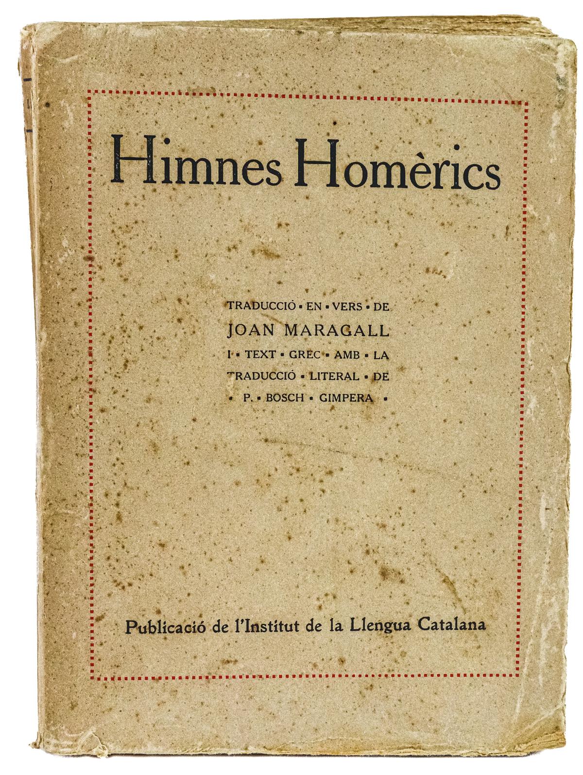 "HIMNES HOMÉRICS"