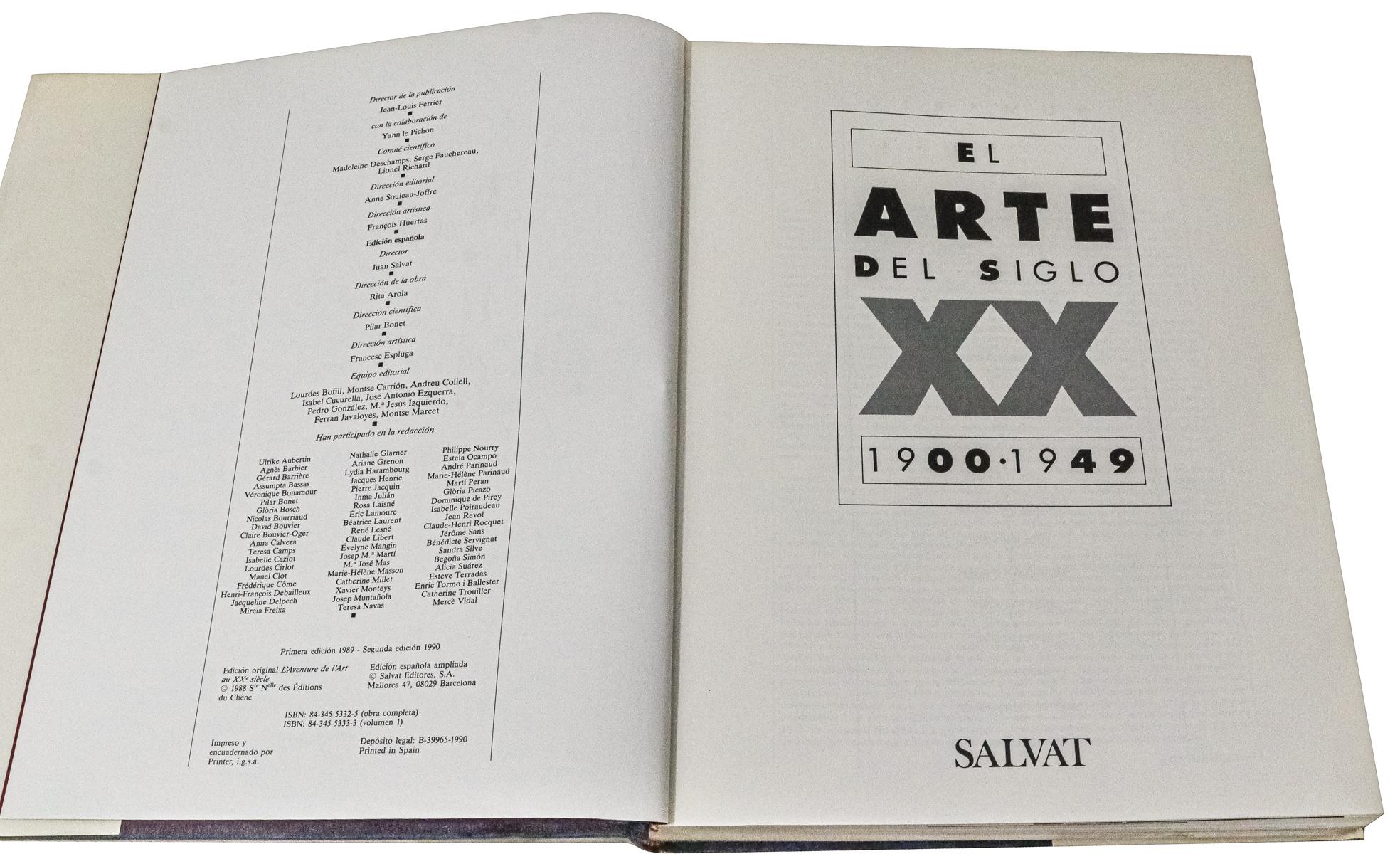 "EL ARTE DEL SIGLO XX. 1900-1949"