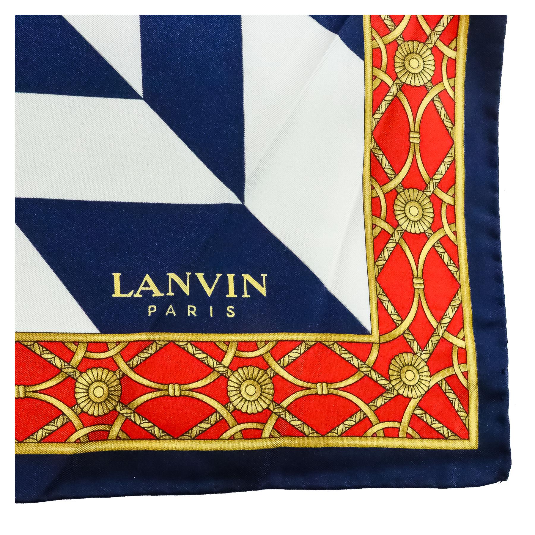 PAÑUELO LANVIN EN SEDA