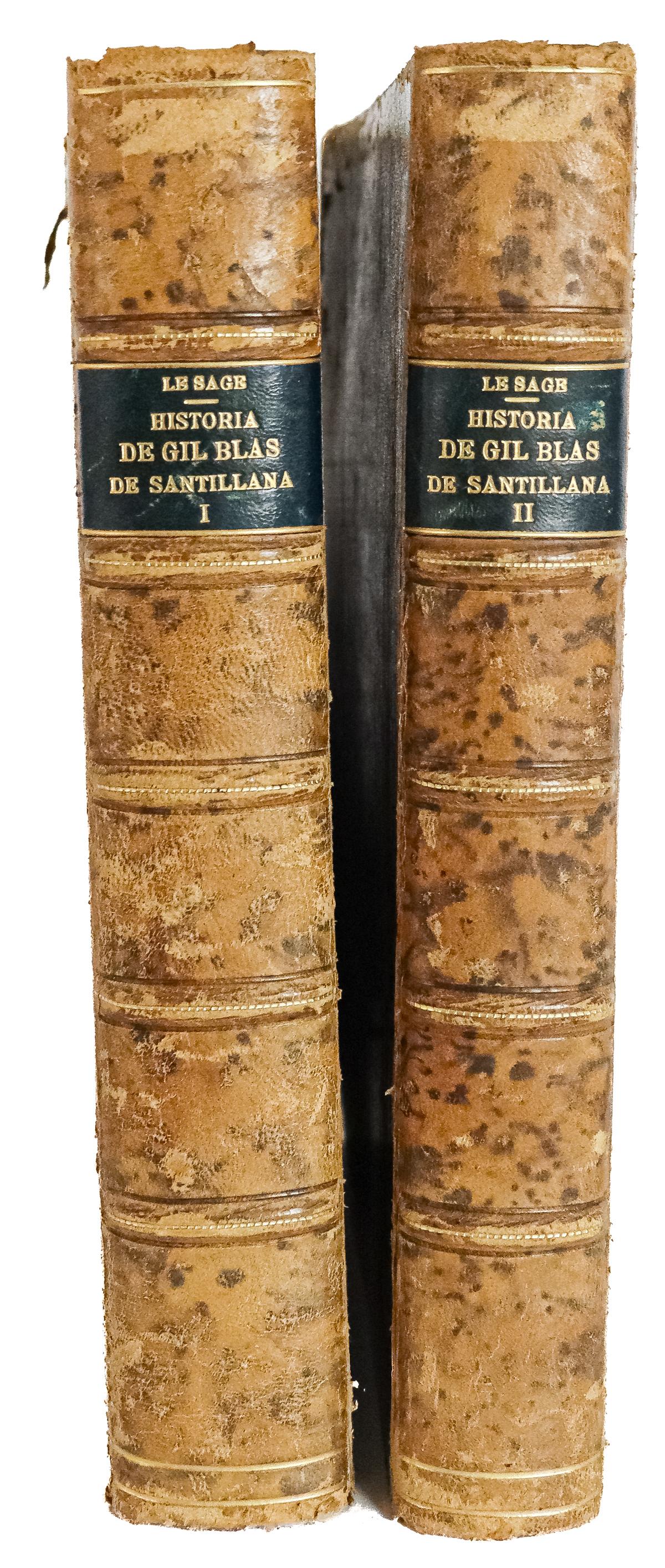 M. LESAGE "HISTORIA DE GIL BLAS DE SANTILLANA"