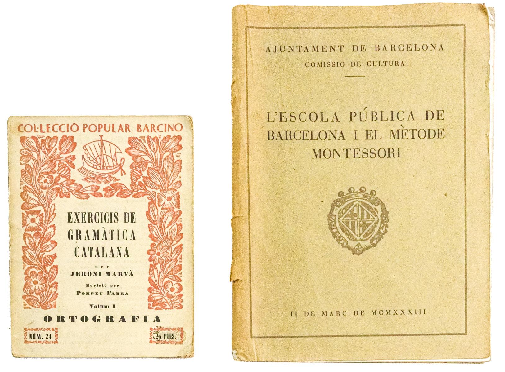 "L&#39;ESCOLA PÚBLICA DE BERCELONA I EL MÈTODE MONTESSORI"