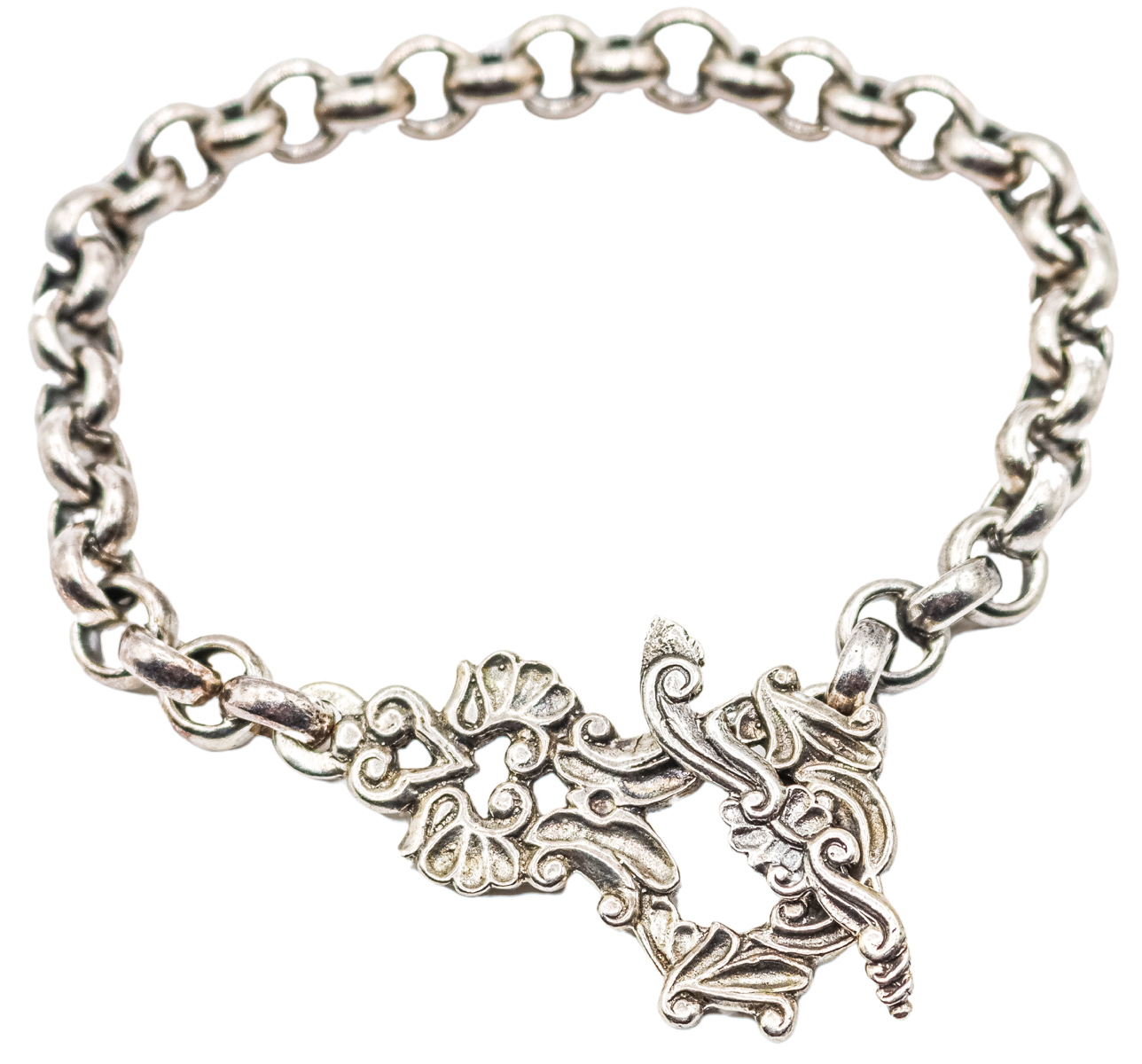 PULSERA DE PLATA MALLORQUINA