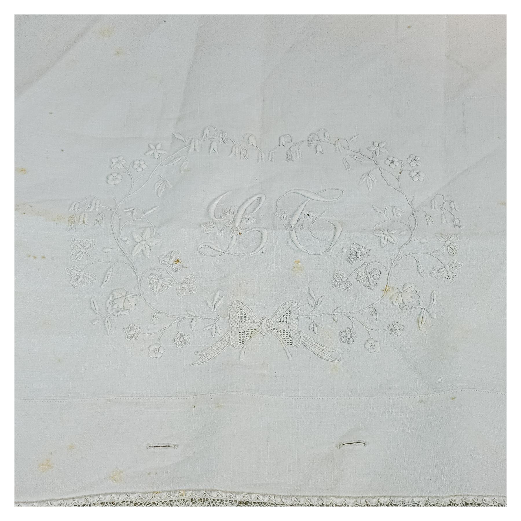 JUEGO DE CAMA DE MATRIMONIO DEL PRIMER TERCIO DEL S.XX