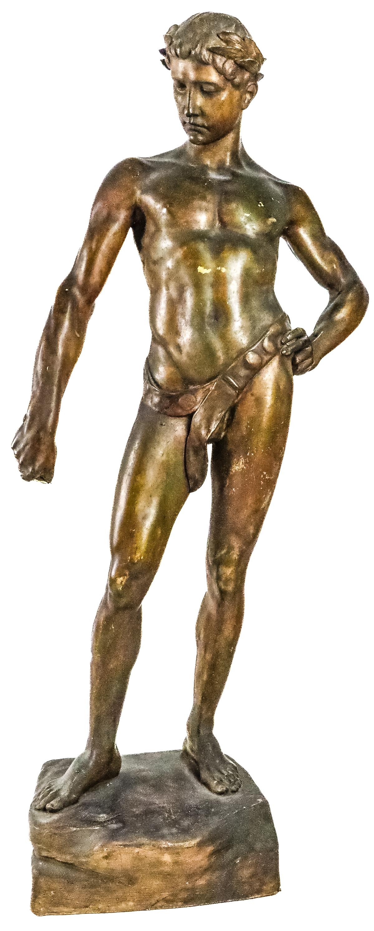 FIGURA AUSTRÍACA FRIEDERICH GOLDSCHEIDER PRIMER TERCIO S.XX