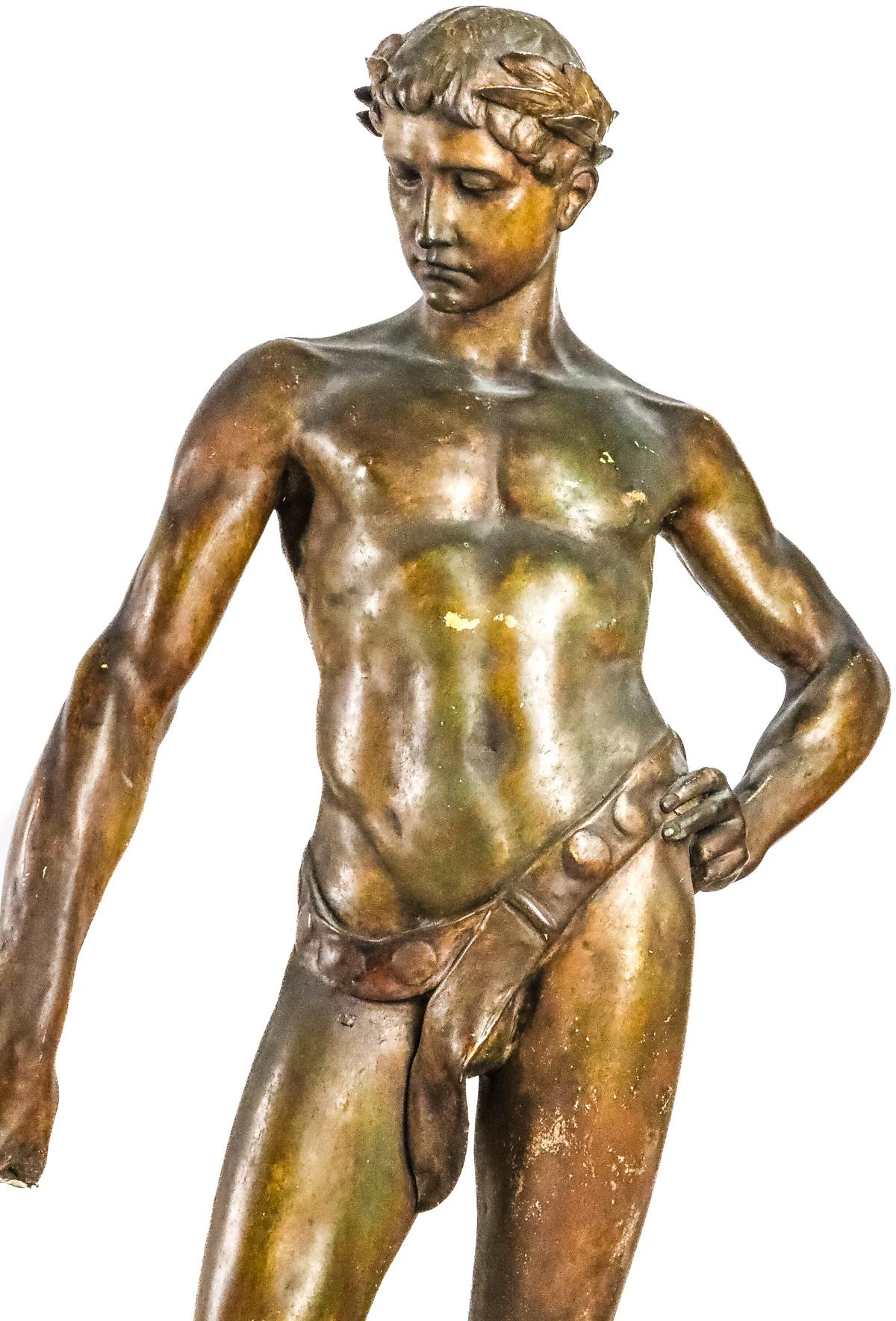 FIGURA AUSTRÍACA FRIEDERICH GOLDSCHEIDER PRIMER TERCIO S.XX