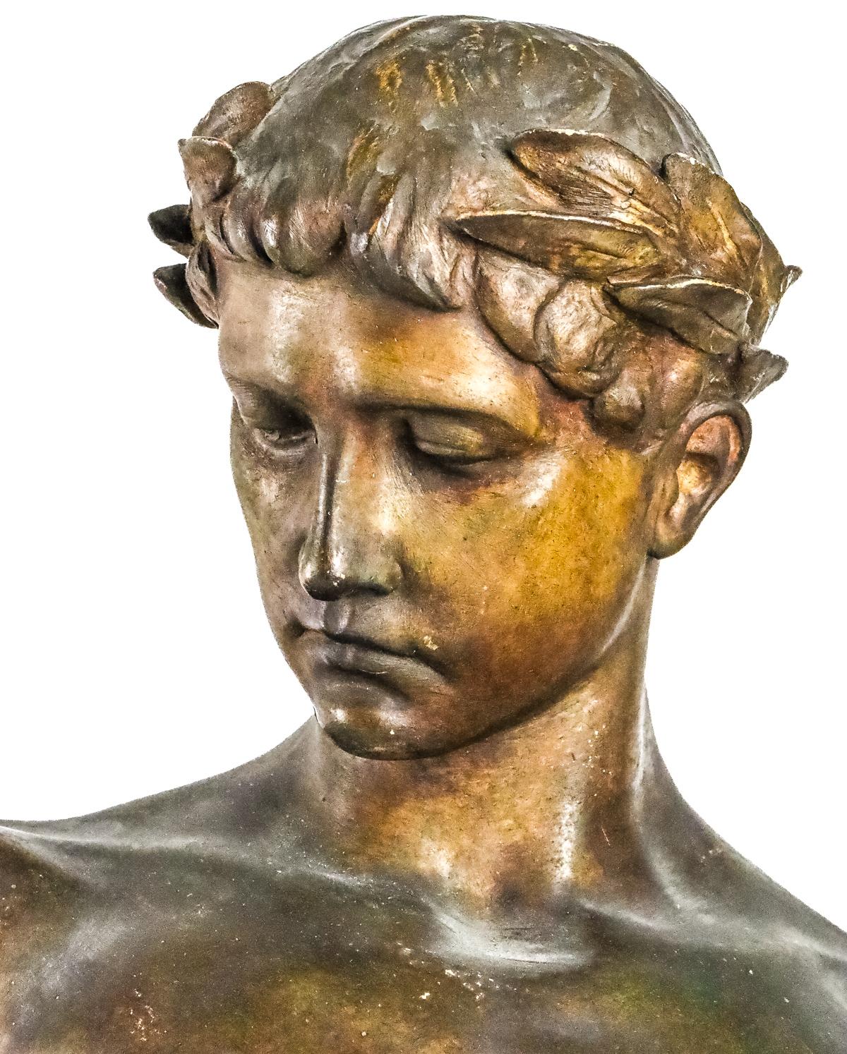 FIGURA AUSTRÍACA FRIEDERICH GOLDSCHEIDER PRIMER TERCIO S.XX