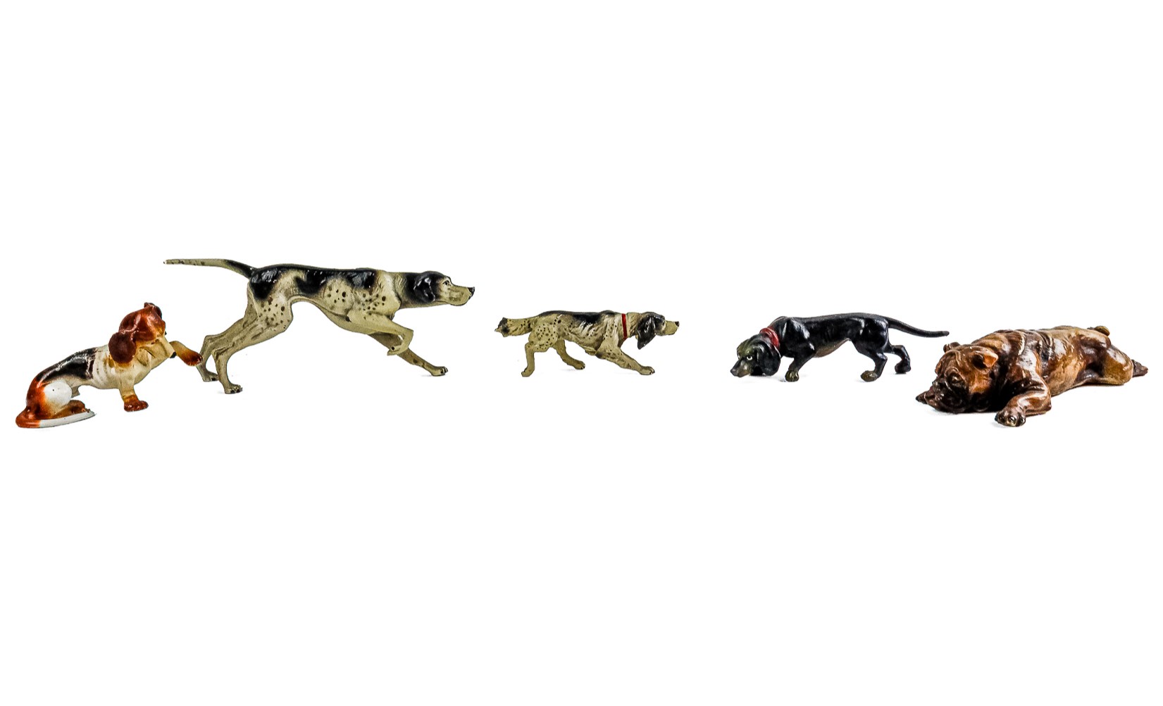 COLECCIÓN DE FIGURAS DE PERRO DEL SEGUNDO TERCIO DEL S.XX