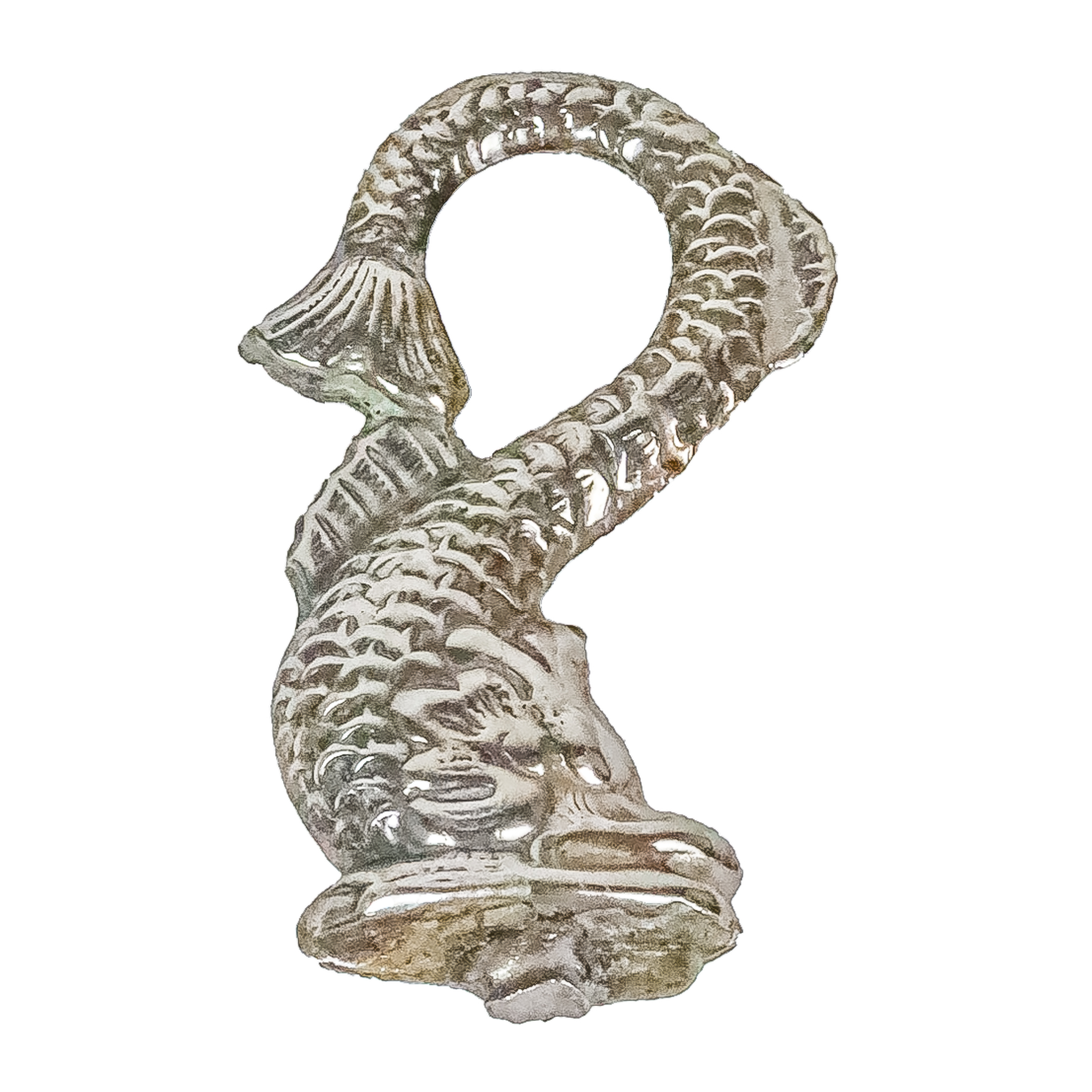 CENTRO APERITIVERO EN PLATA  DE MEDIADOS DE S. XX