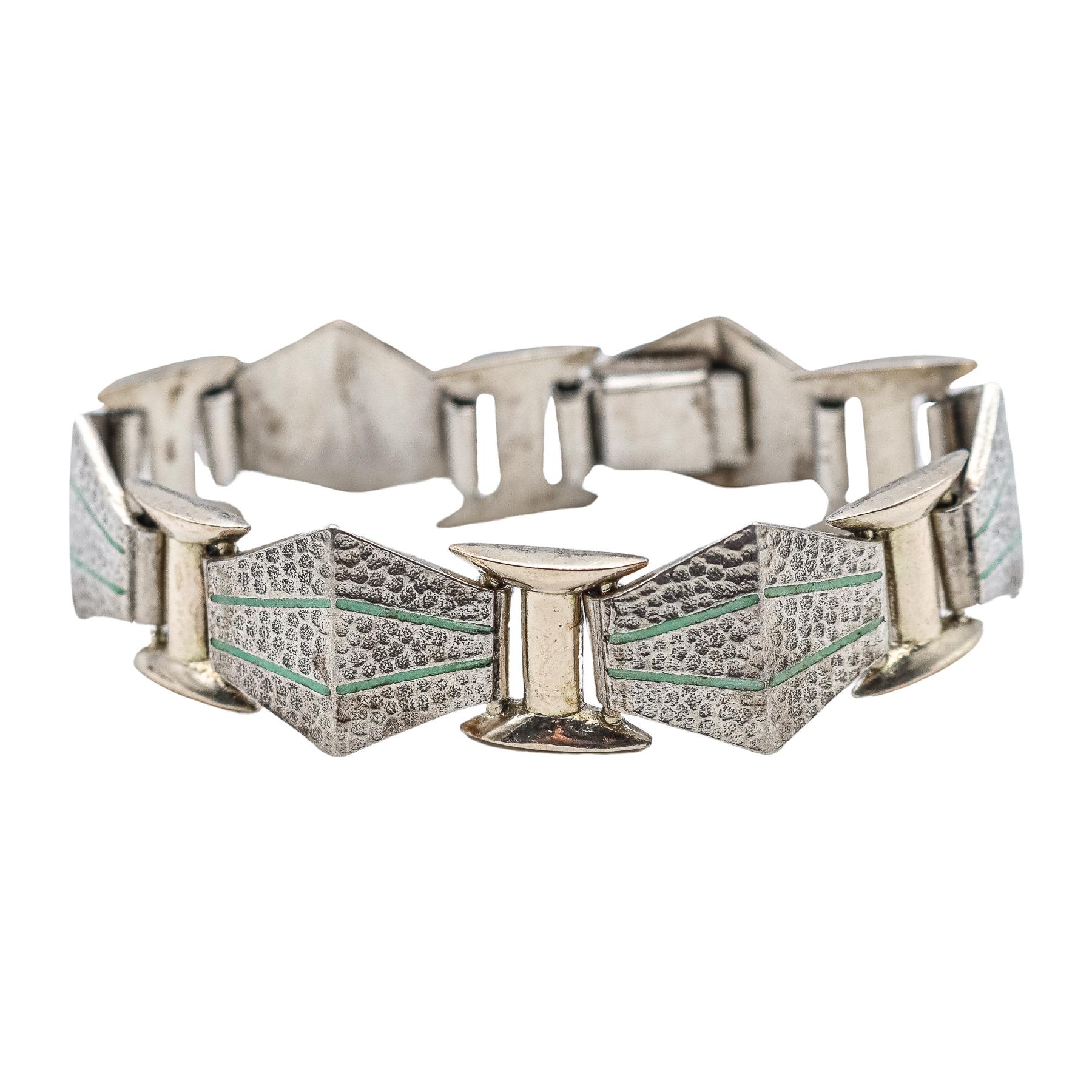 PULSERA ART DECO, CIRCA 1930