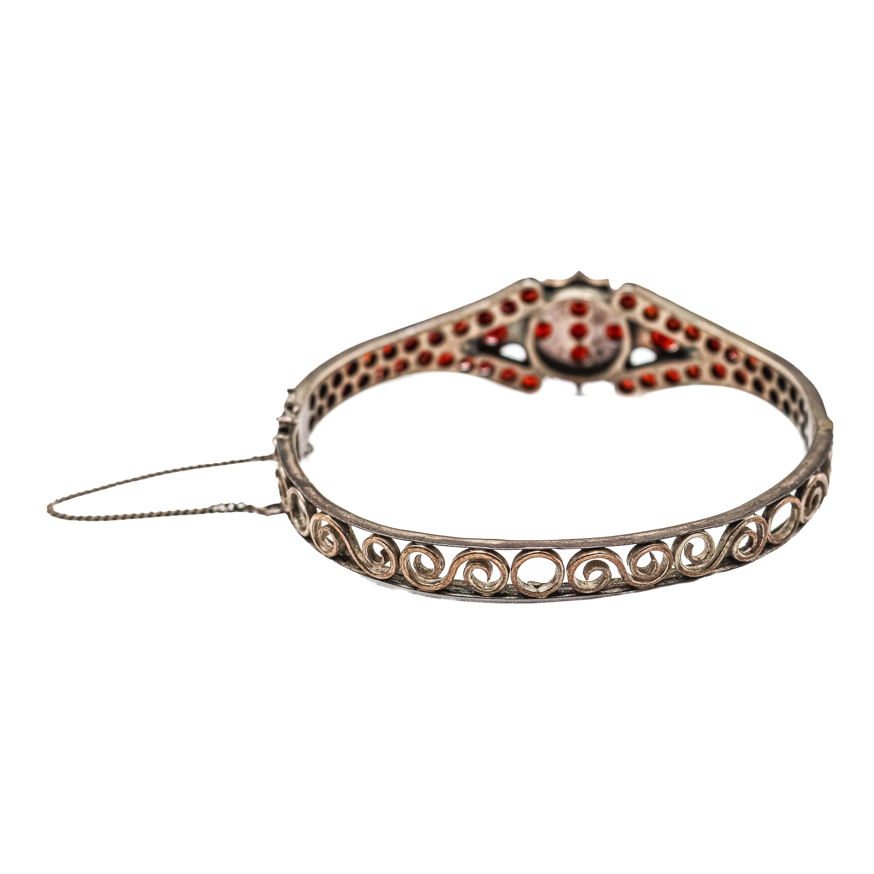 PULSERA ESCLAVA CON GRANATES