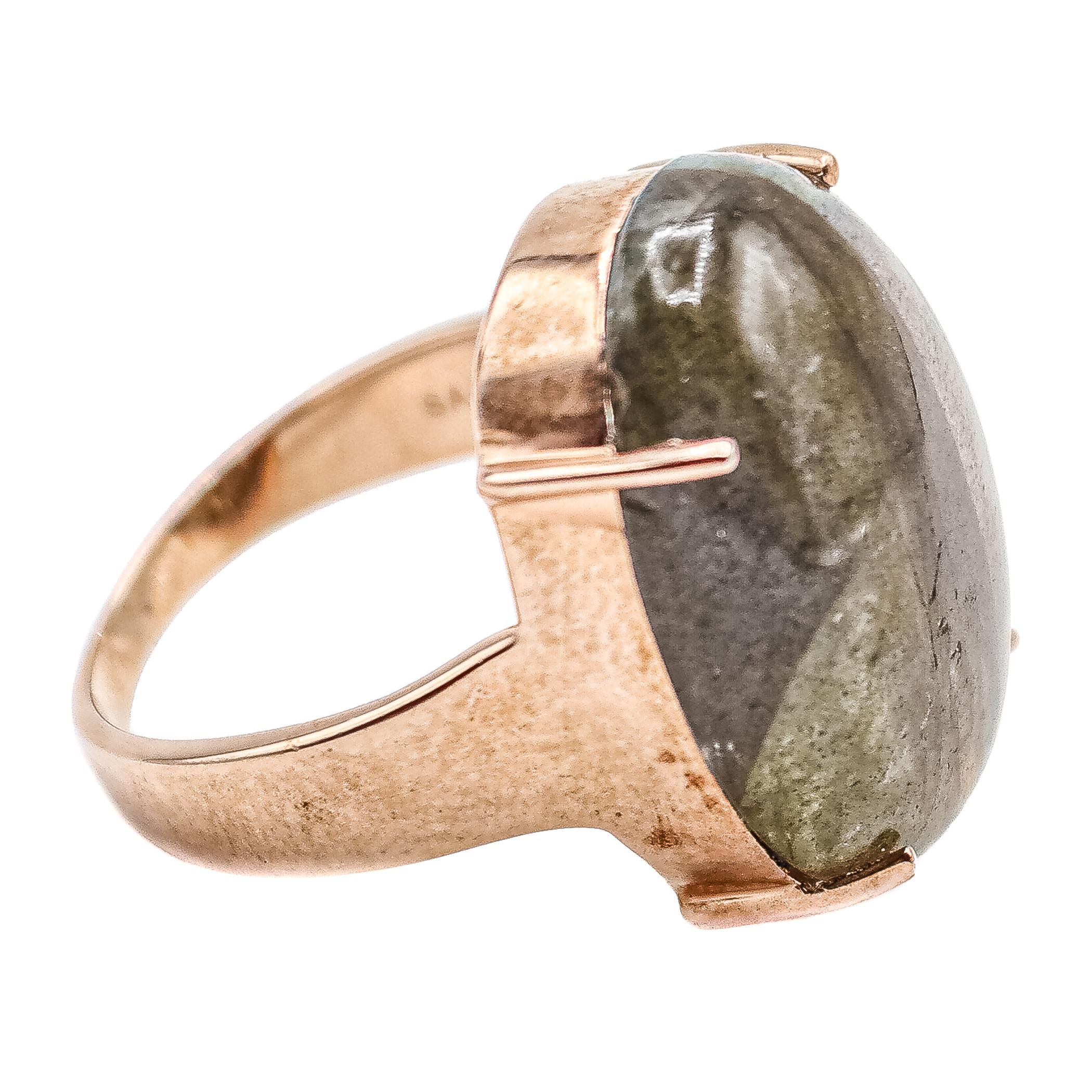 ANILLO DE PLATA CON LABRADORITA