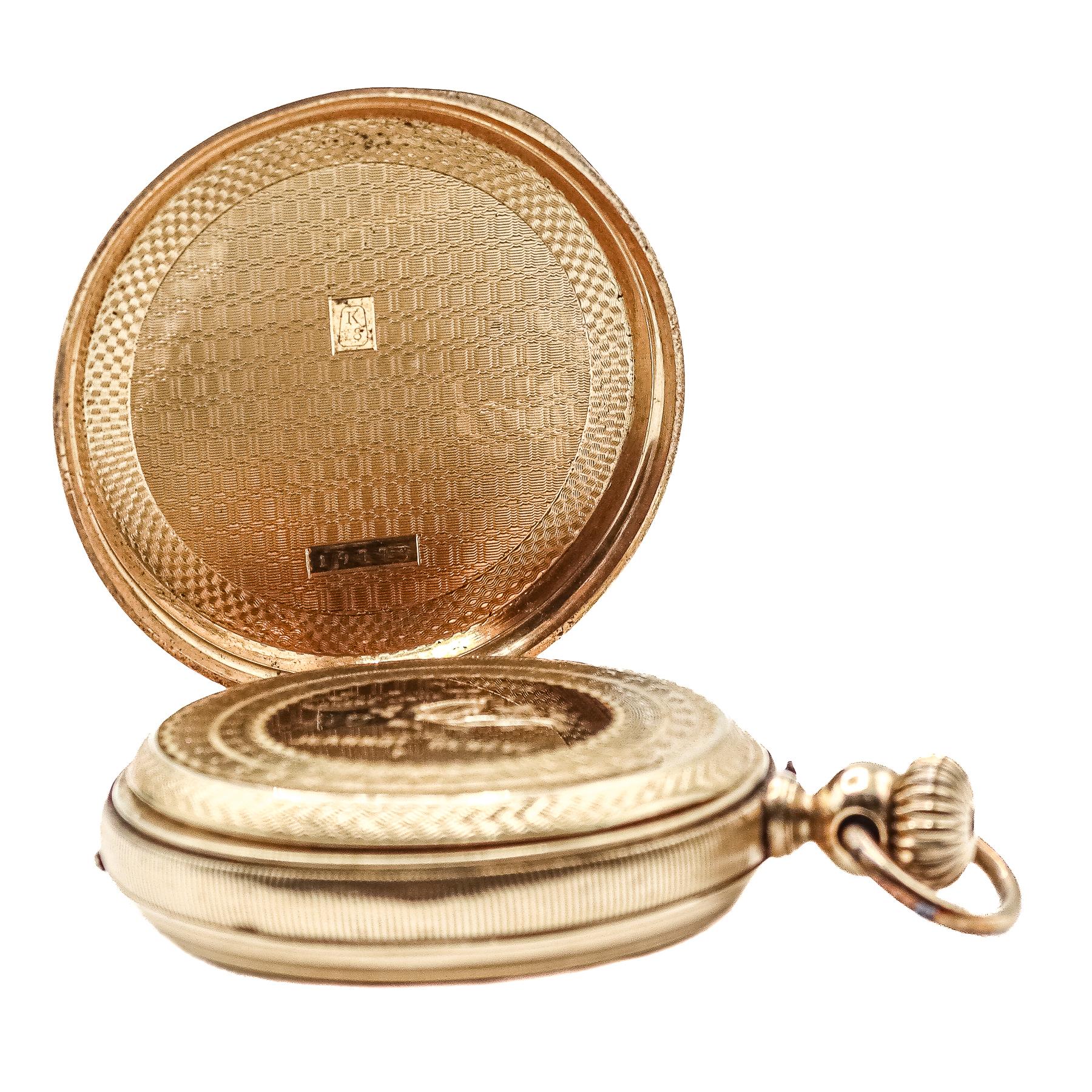 RELOJ DE BOLSILLO VICTOR JEANNOT GENEVE, DEL S.XIX