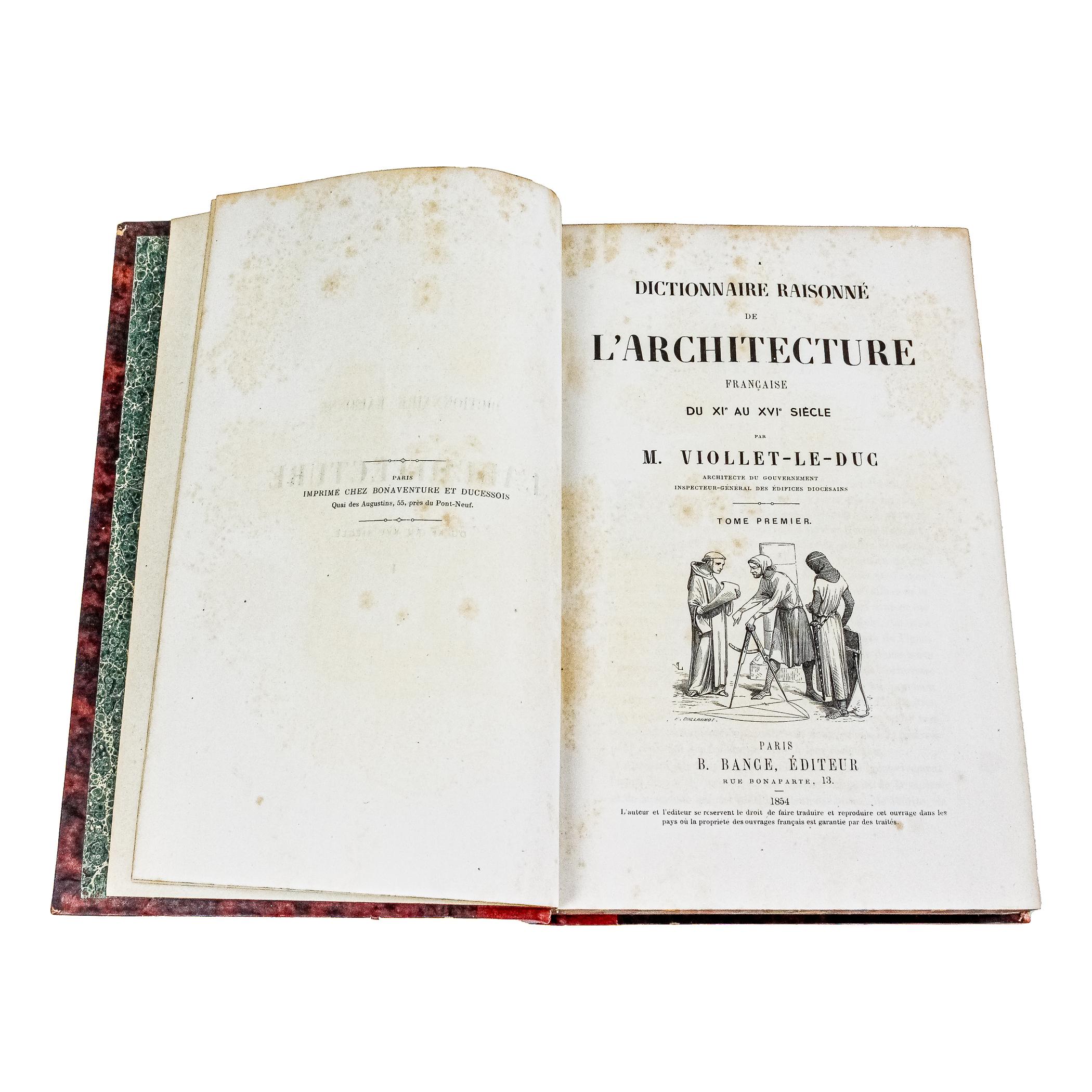 DICTIONNAIRE RAISONNÉ DE L&#39;ARCHITECTURE FRANCAISE ...