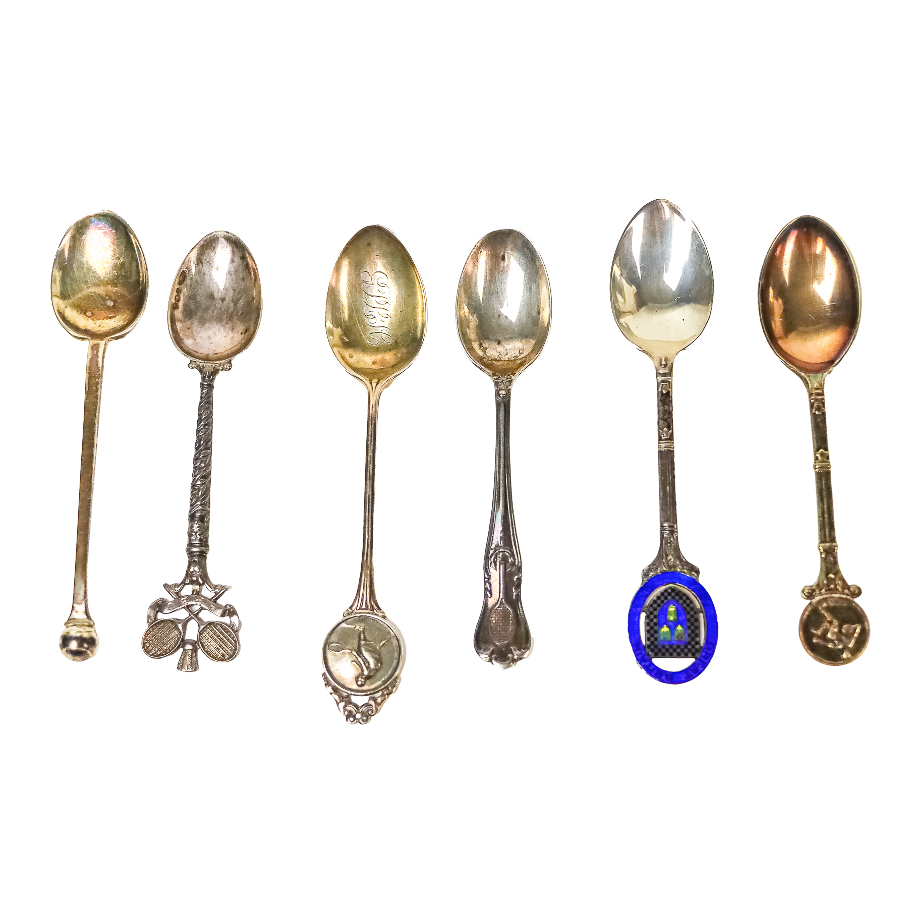 COLECCIÓN DE CUCHARILLAS EN PLATA Y METAL