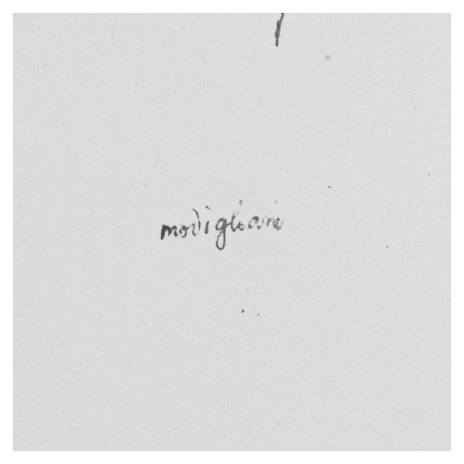 LITOGRAFÍA DE AMADEO MODIGLIANI