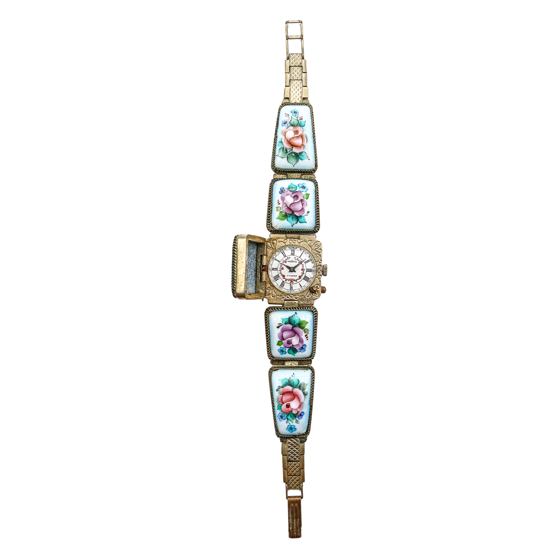 RELOJ DE PULSERA DE "CHAIKA" RUSO DE MEDIADOS DEL S.XX