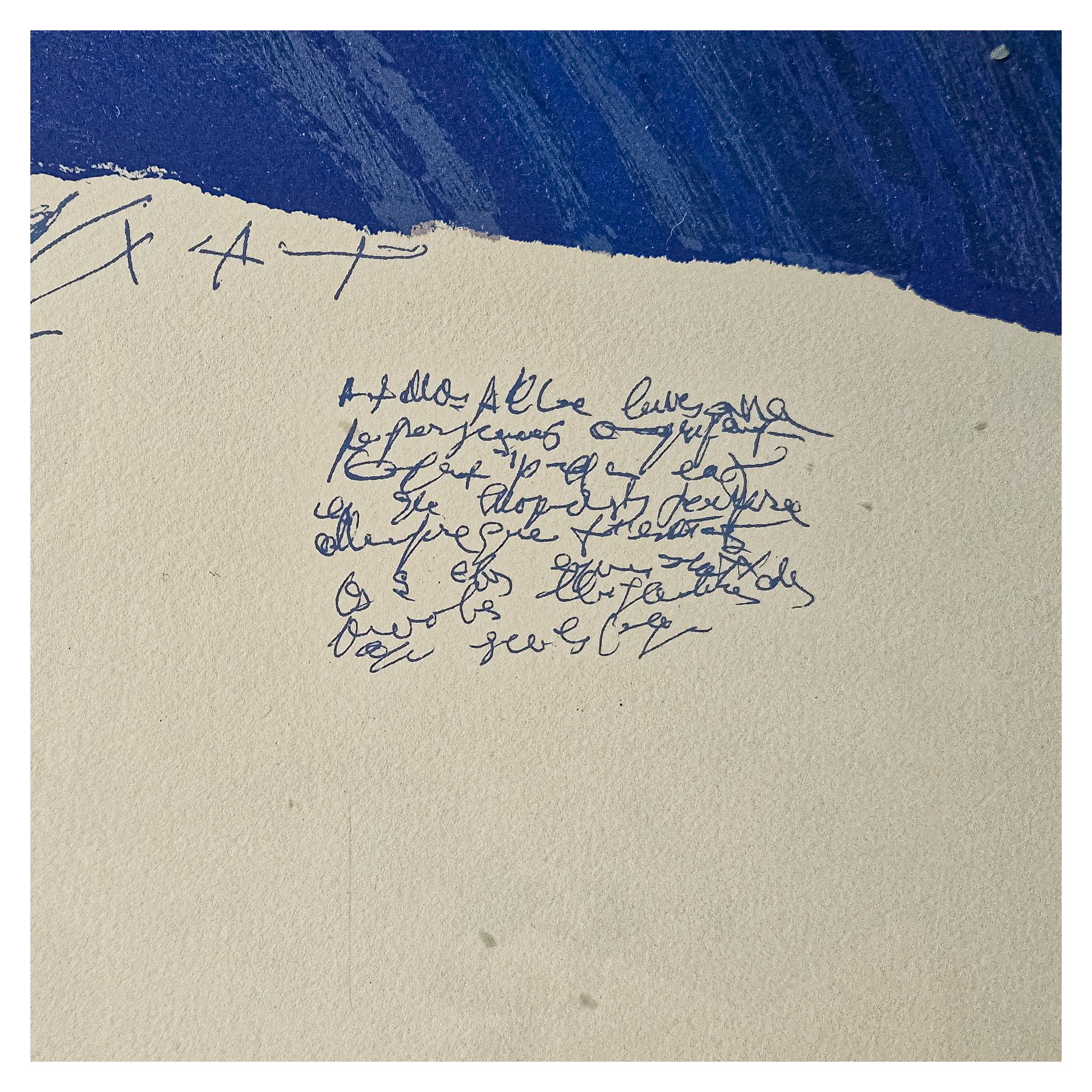 LITOGRAFIA DE ANTONI TÀPIES