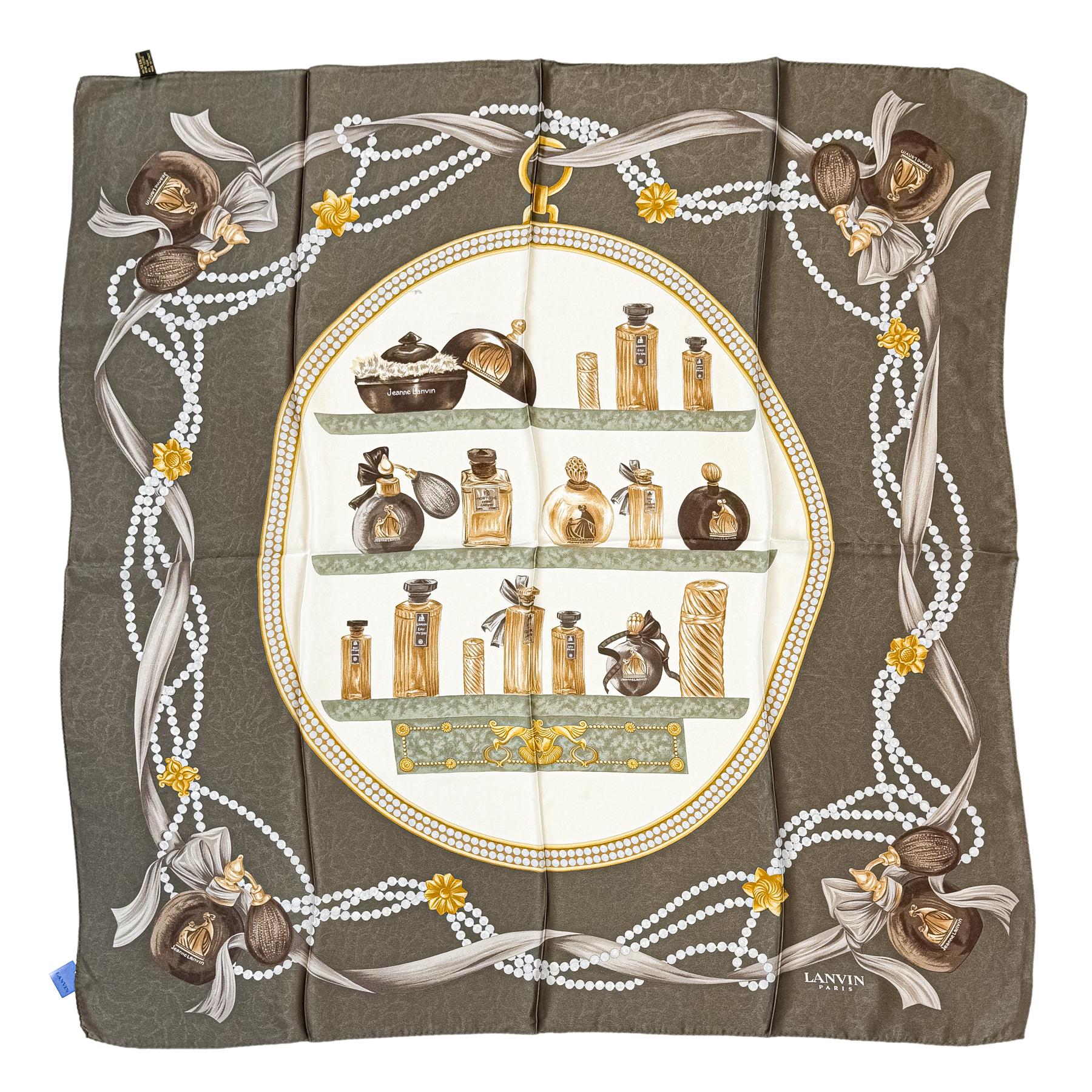 PAÑUELO DE SEDA LANVIN