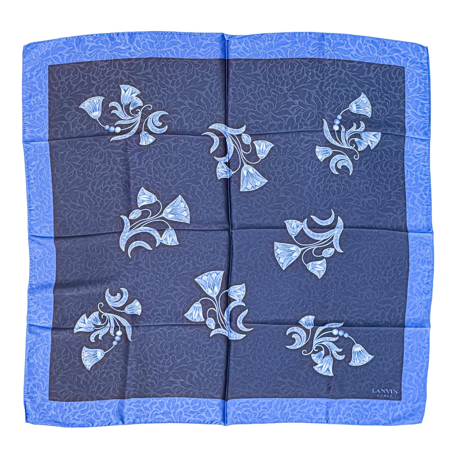 PAÑUELO DE SEDA LANVIN