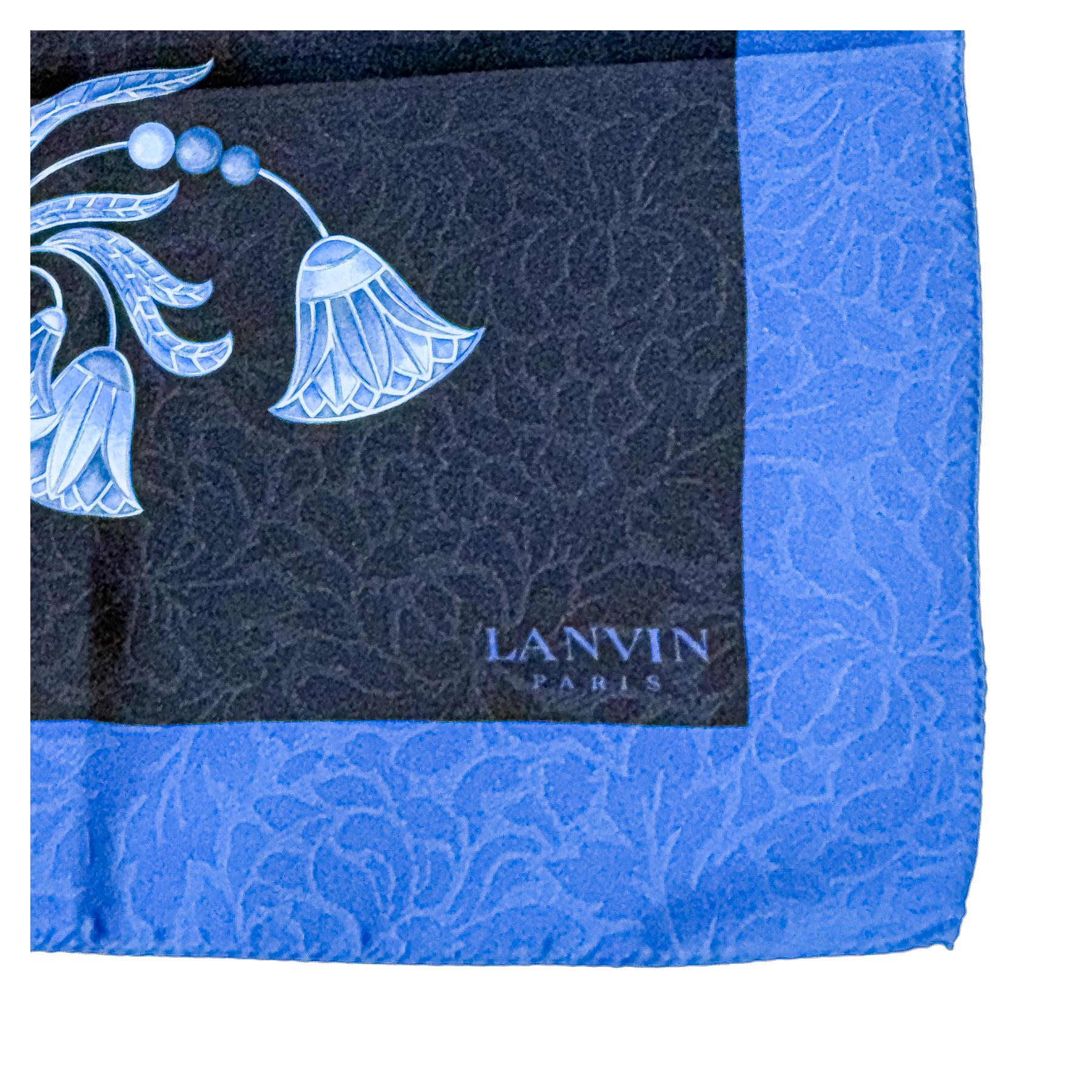 PAÑUELO DE SEDA LANVIN