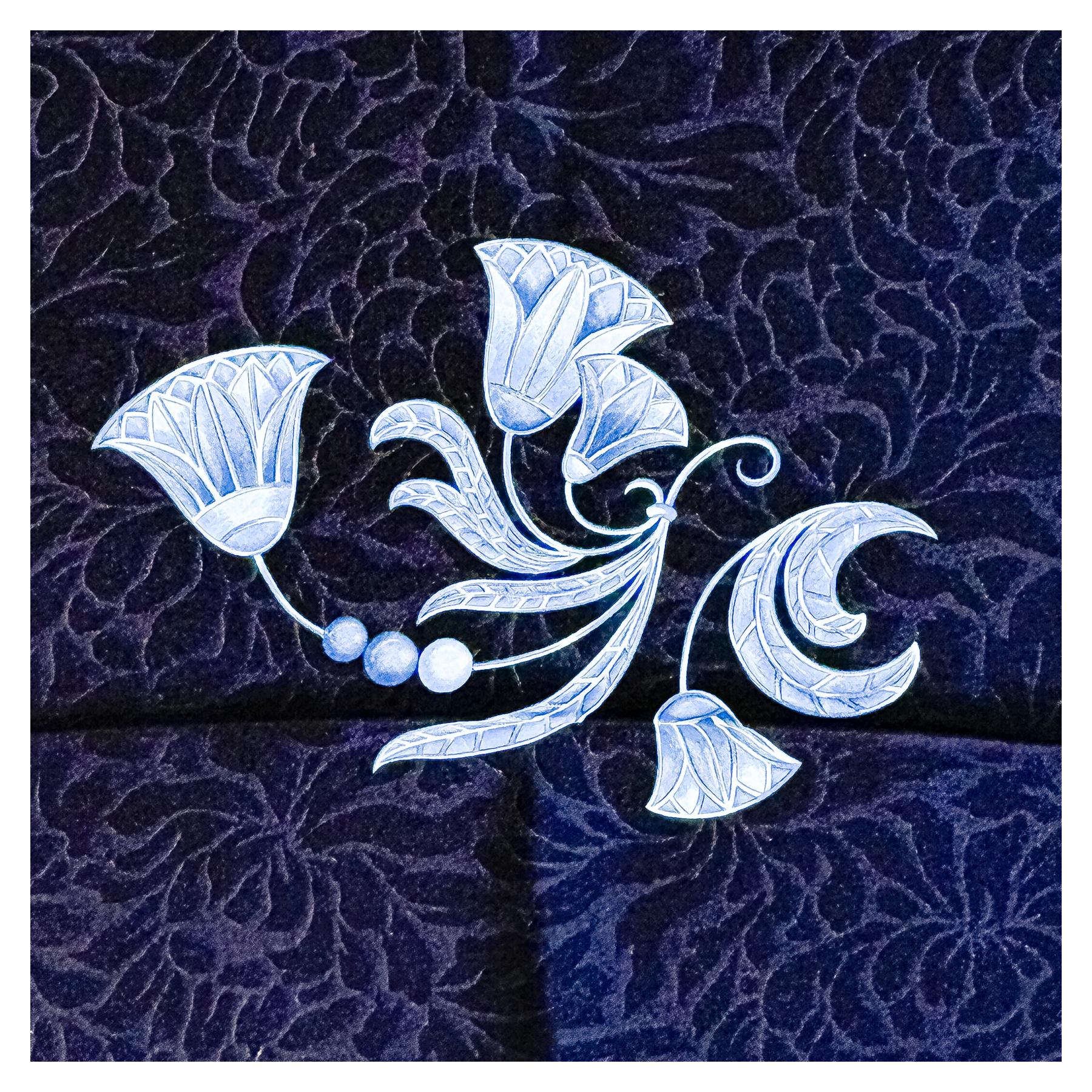 PAÑUELO DE SEDA LANVIN