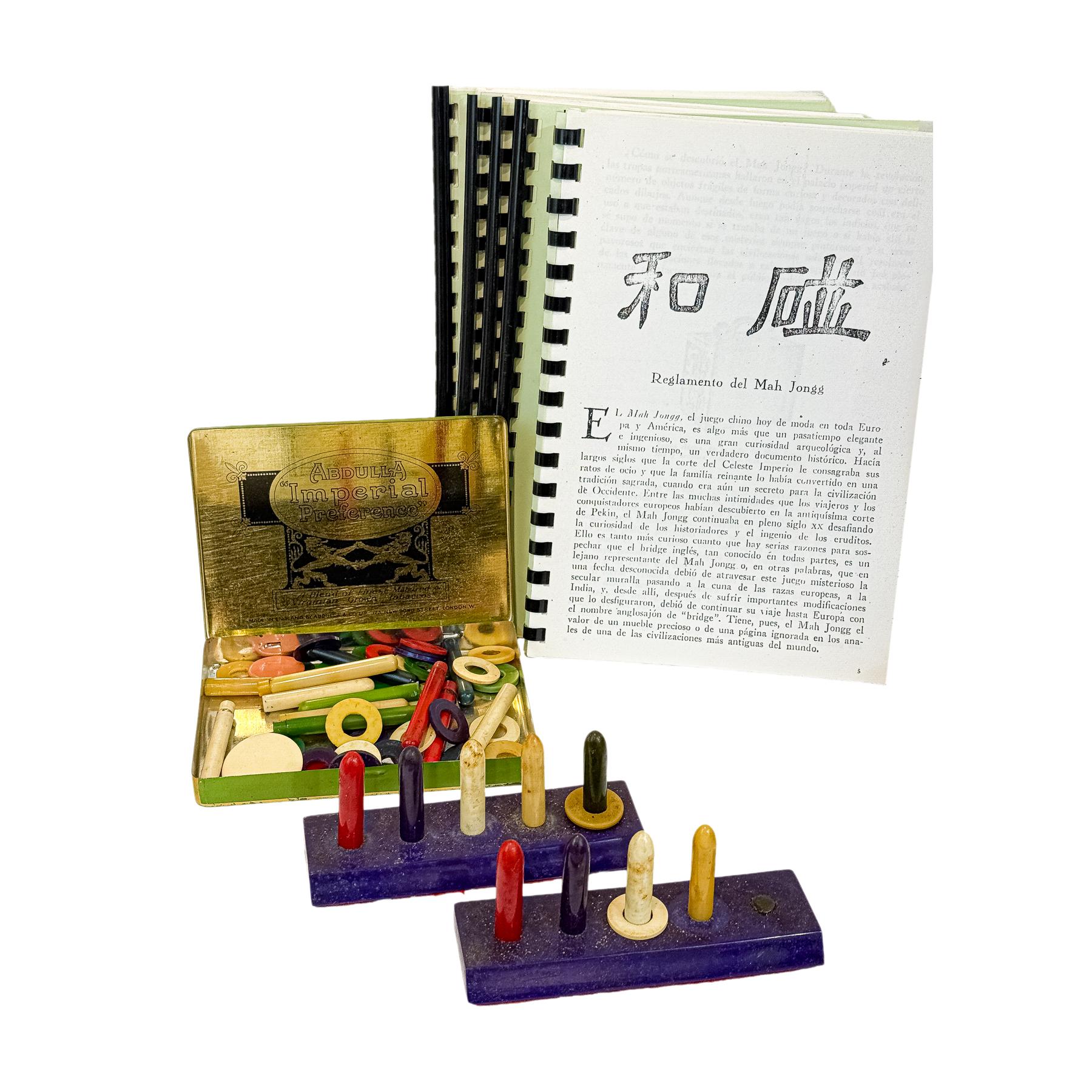 MAH-JONGG DEL PRIMER TERCIO DE SIGLO XX