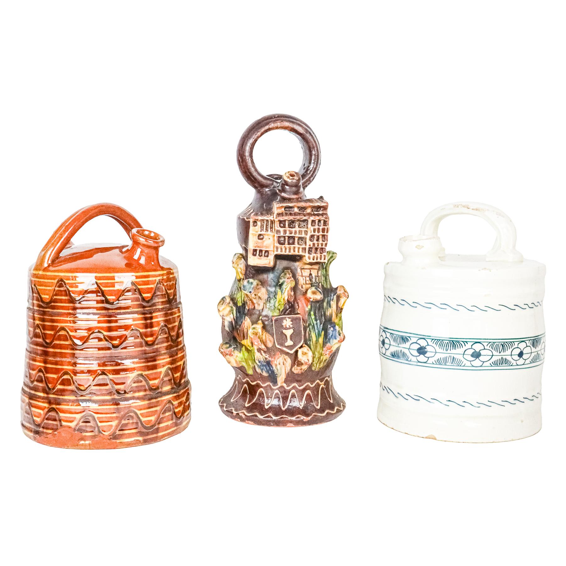 TRES BOTIJOS PRIMER TERCIO SIGLO XX