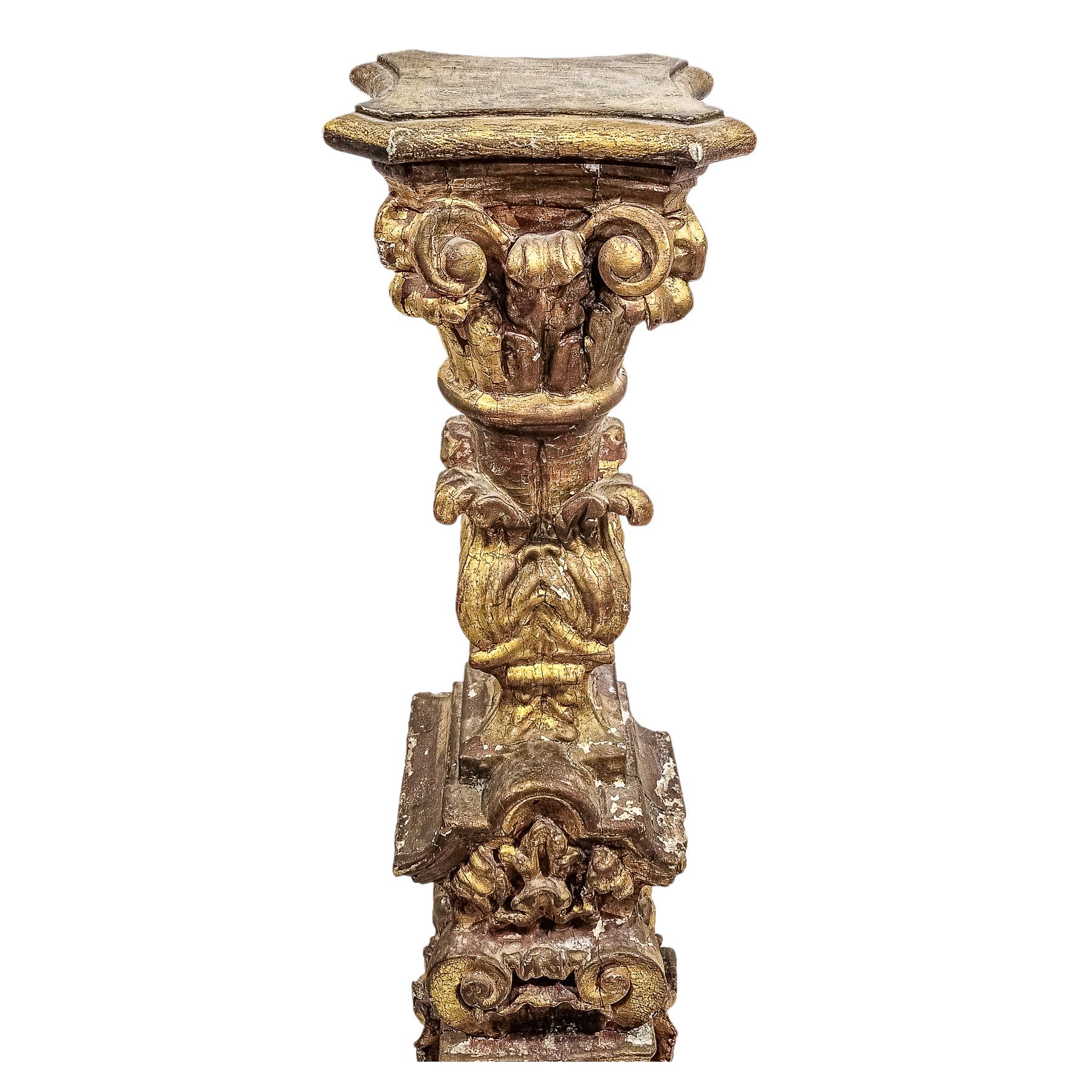 COLUMNA DECORATIVA DEL SIGLO XVIII