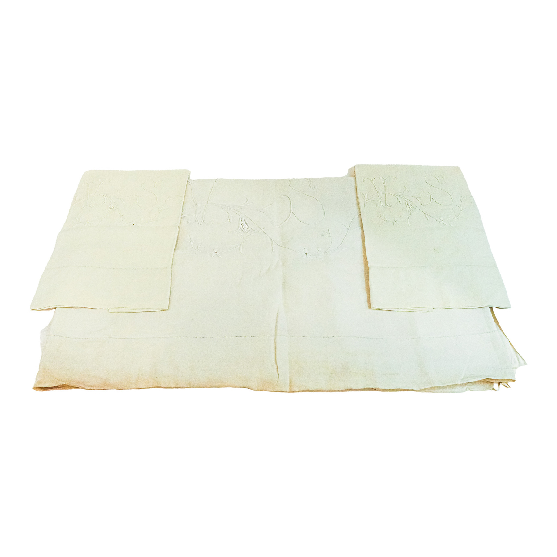JUEGO DE CAMA DE MATRIMONIO DE PRINCIPIOS DEL SIGLO XX