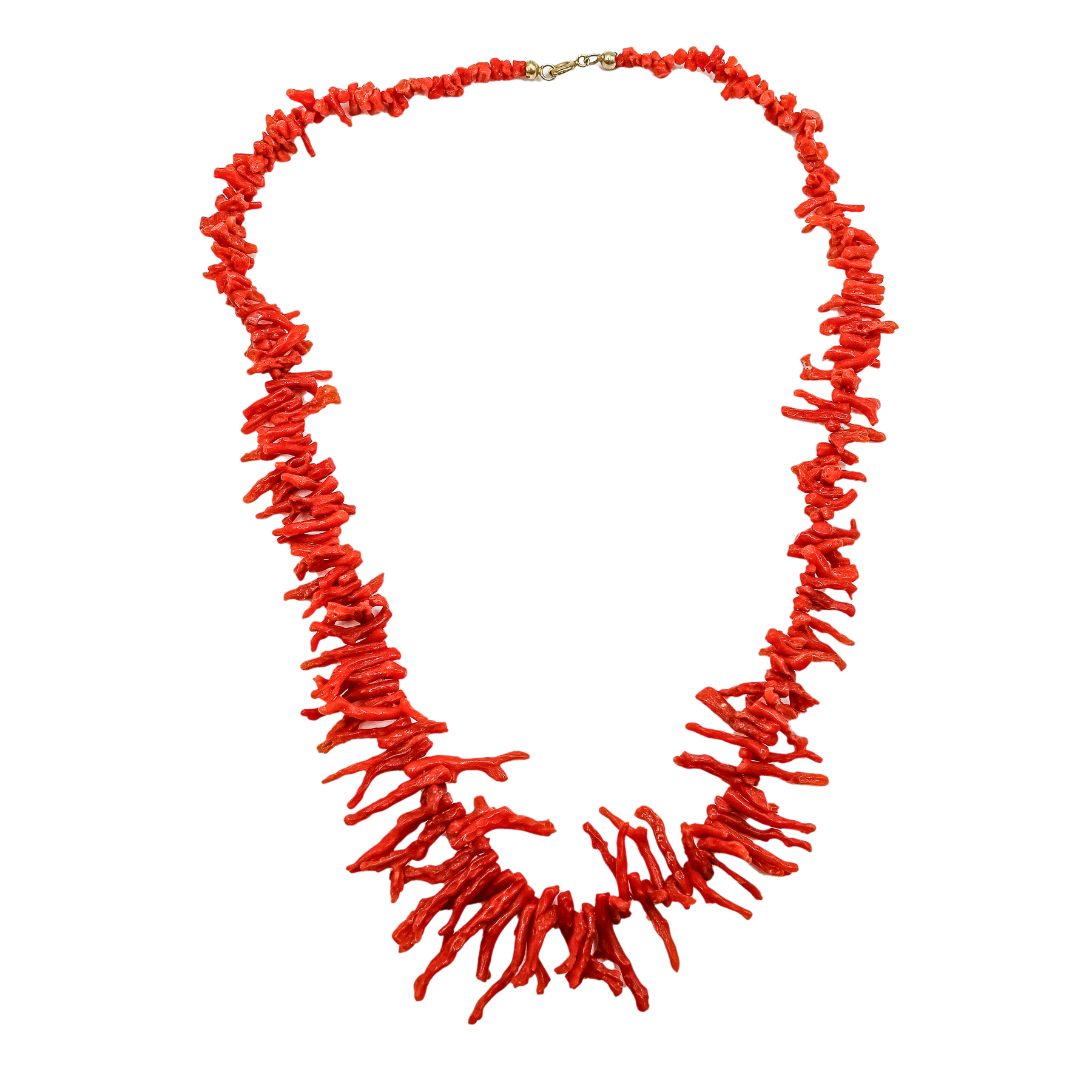 COLLAR DE CORAL DE MEDIADOS S.XX