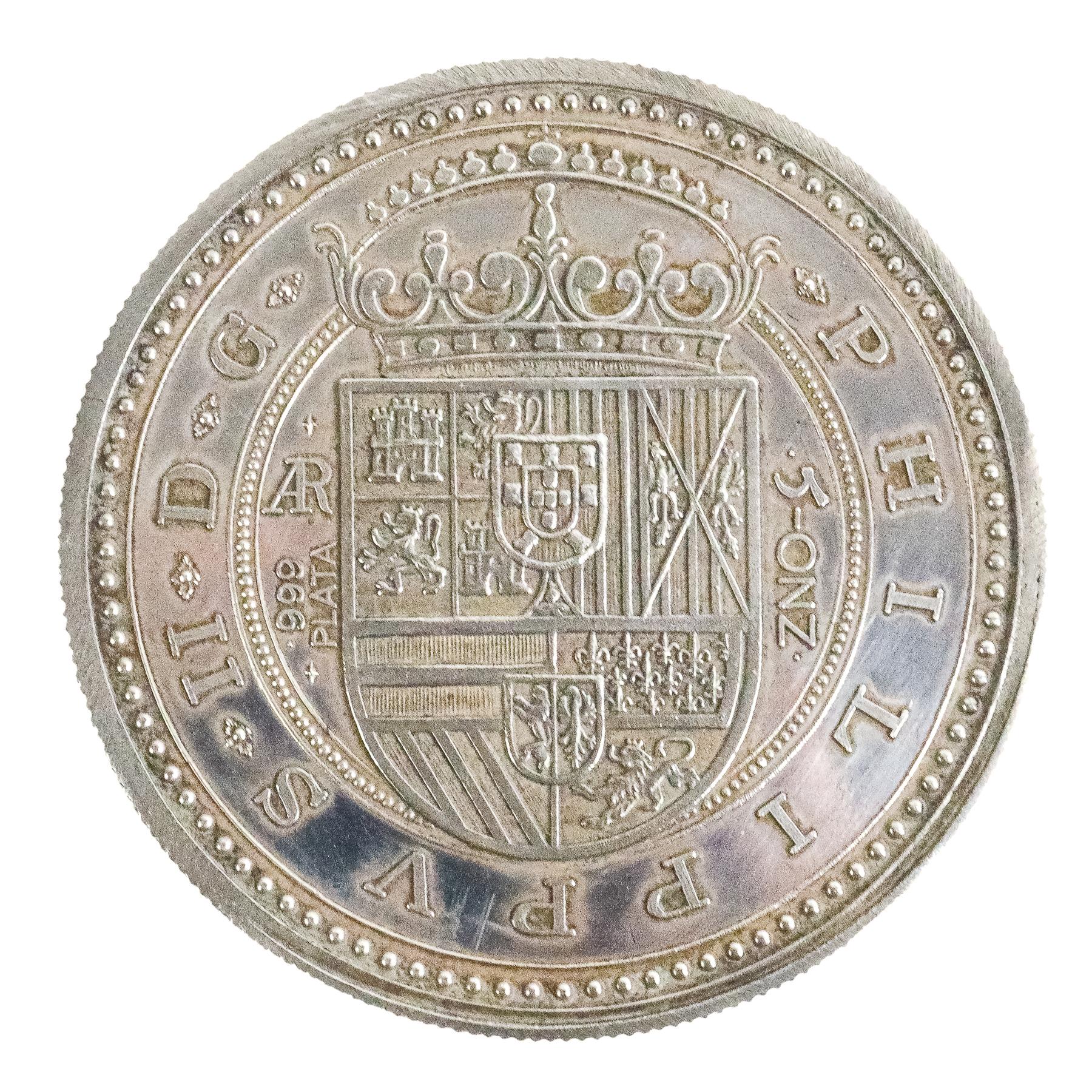 MEDALLA COMMEMORATIVA DE PLATA