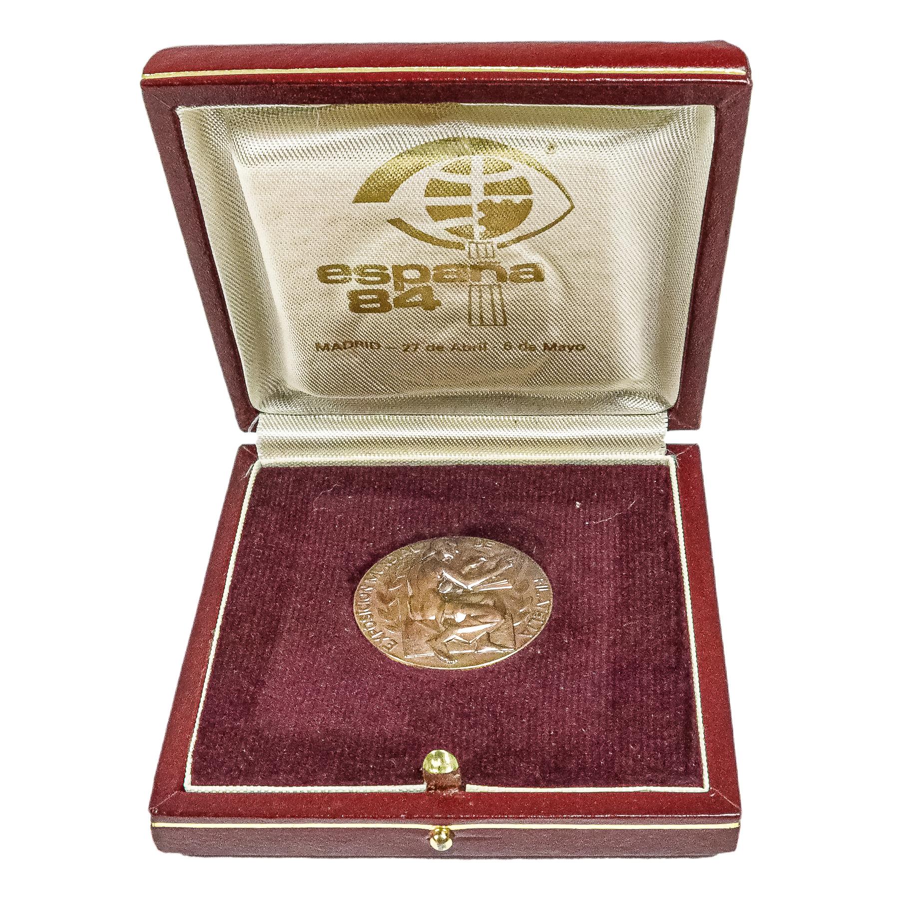 MEDALLA EXPOSICIÓN UNIVERSAL DE FILATELIA DE 1984