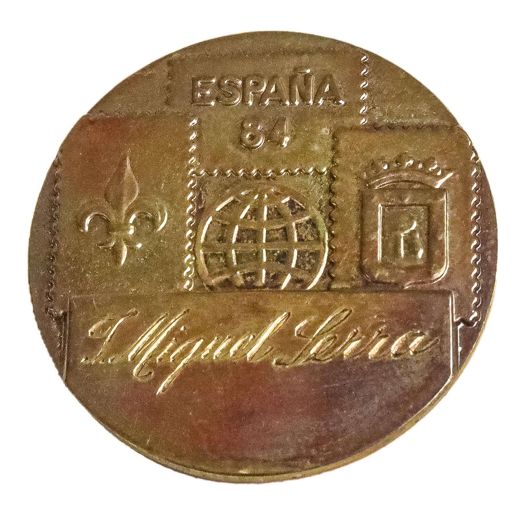 MEDALLA EXPOSICIÓN UNIVERSAL DE FILATELIA DE 1984